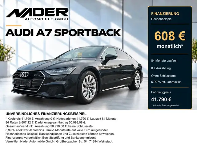 Audi A7 40 TDI quattro | Matrix LED | B&O | HUD | ACC