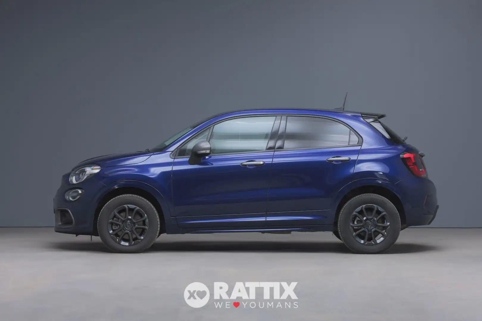 Fiat 500X 1.5 T4 Hybrid 130CV Sport DCT Blauw - 2