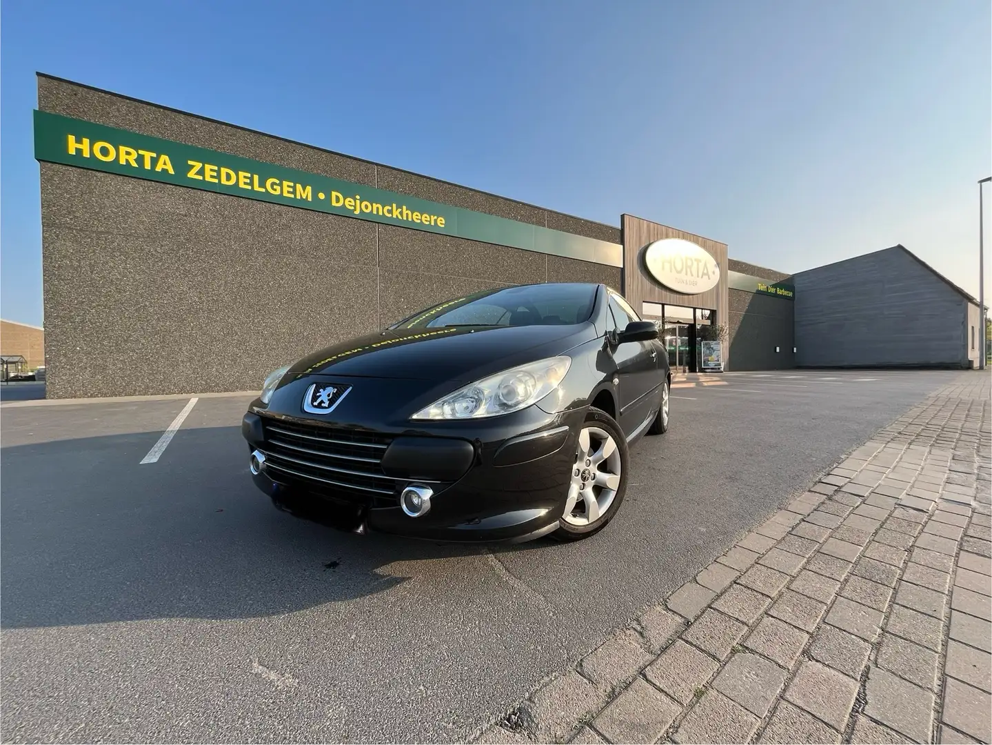 Peugeot 307 CC 1.6i cruise clim Zwart - 1