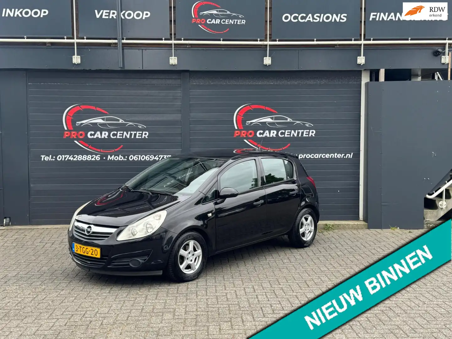 Opel Corsa 1.2-16V '111' Edition AIRCO|EL.RAMEN|LMV|APK Fekete - 1