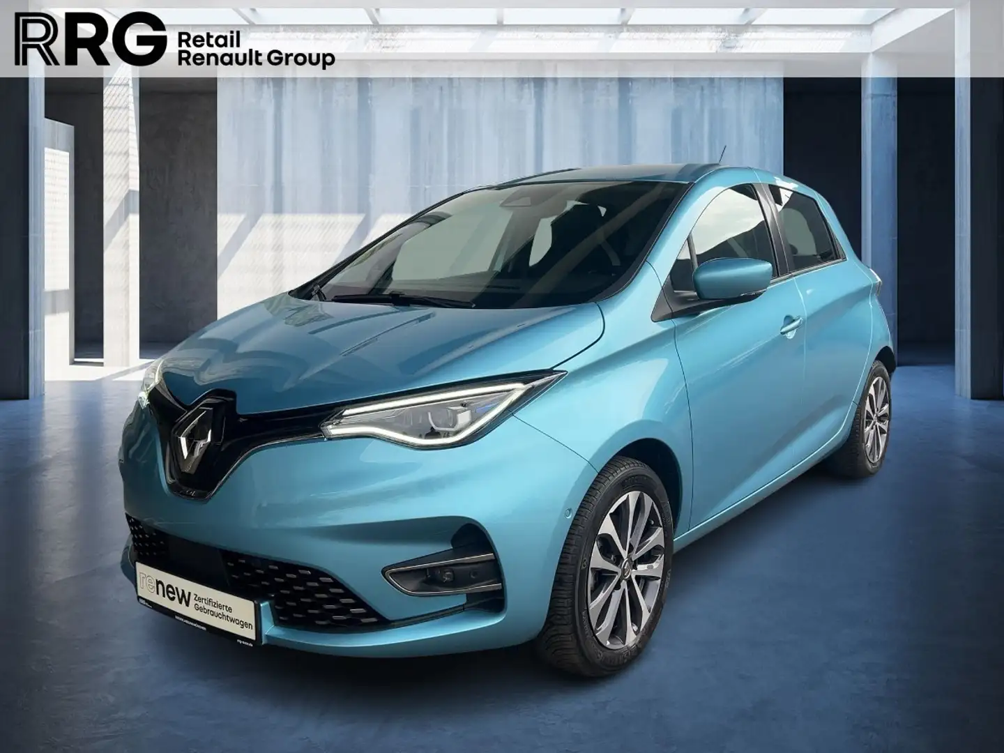 Renault ZOE Intens R135/Z.E. 50 CCS (Kauf-Batterie) Blau - 1