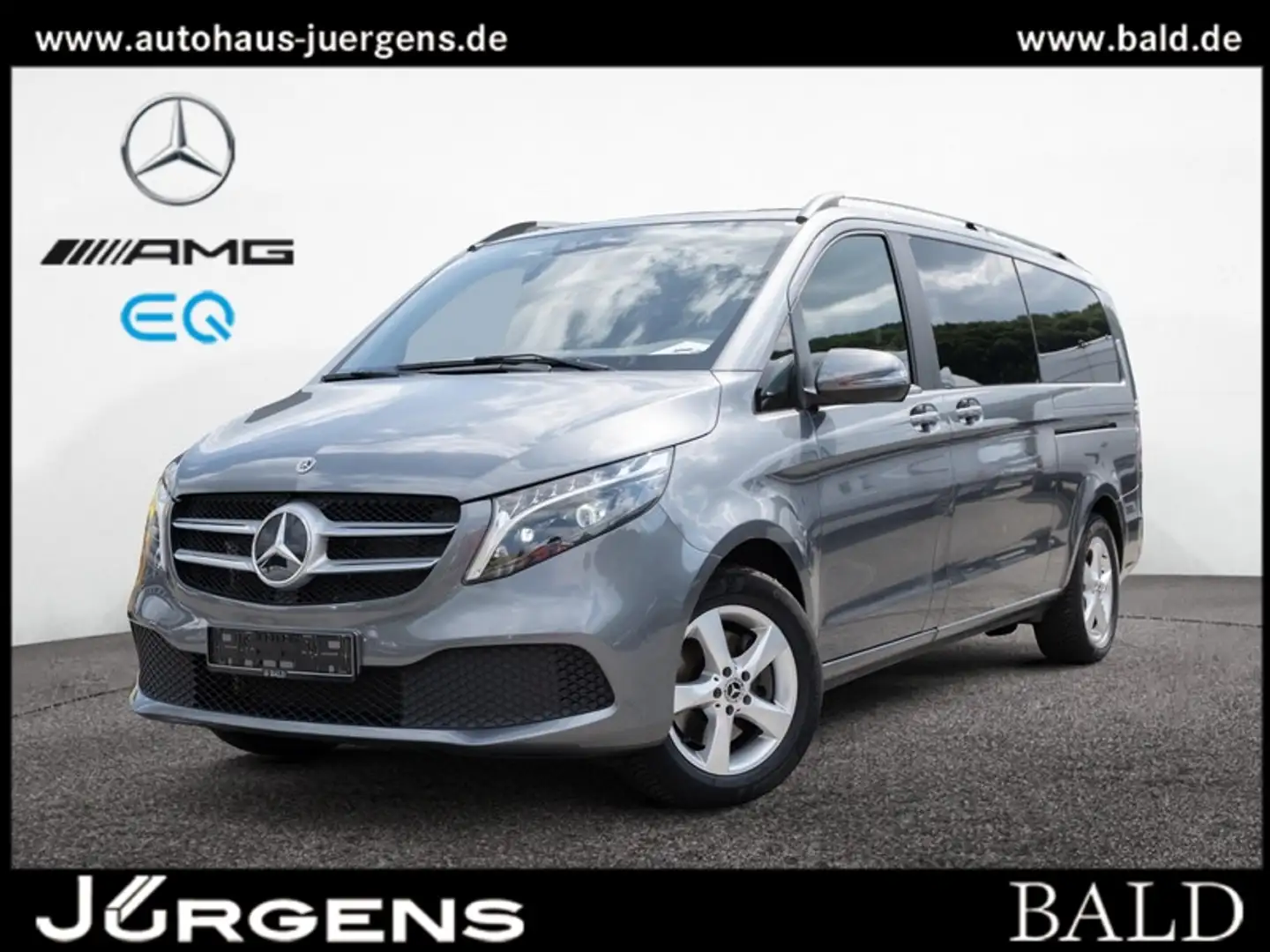 Mercedes-Benz V 300 4M XL Avantgarde/Navi/LED/AHK2,5/Cam/Stdhz Gris - 1