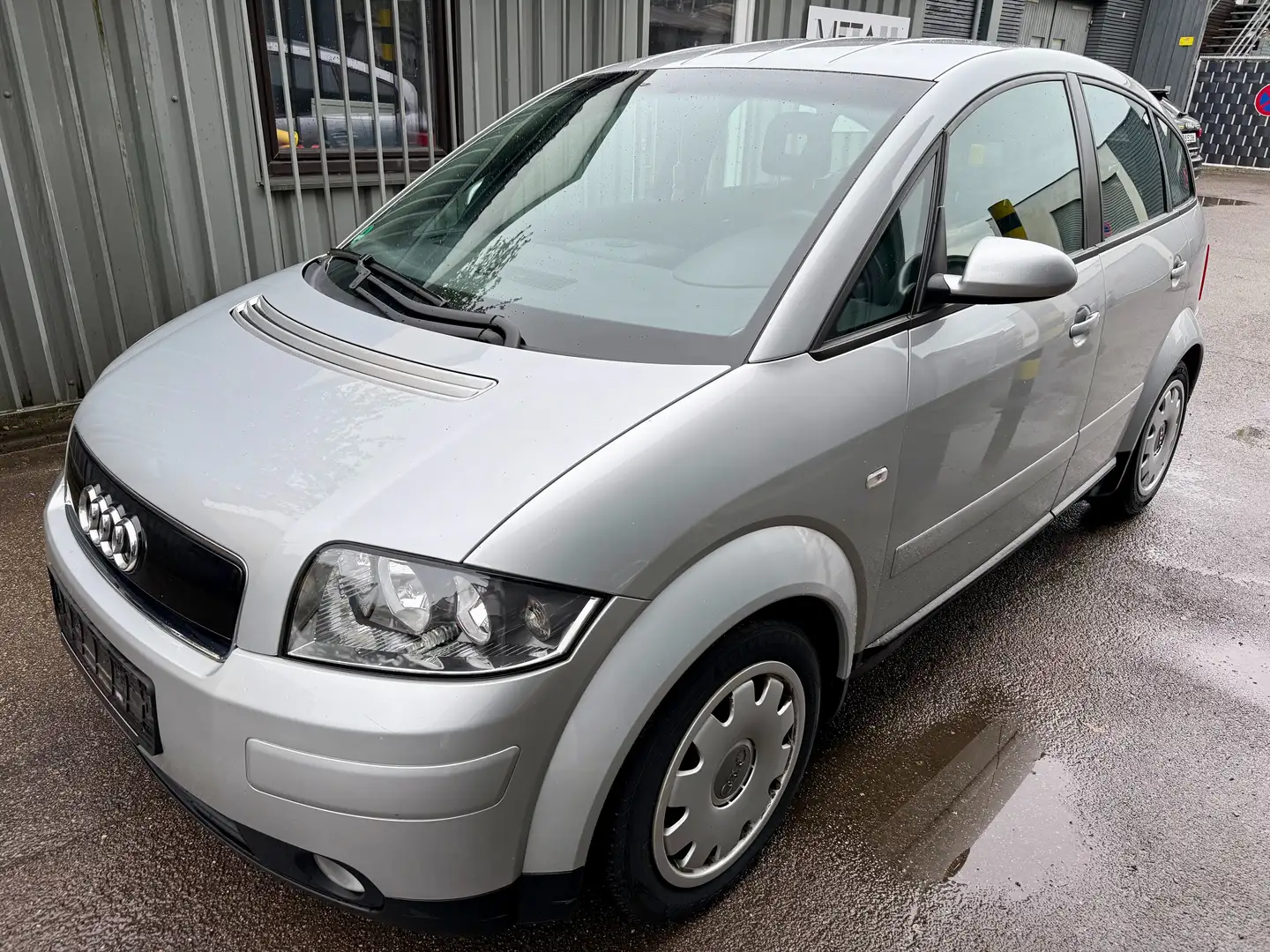 Audi A2 *94.851 KM* 1.Hand TÜV+SERVICE NEU Gri - 1