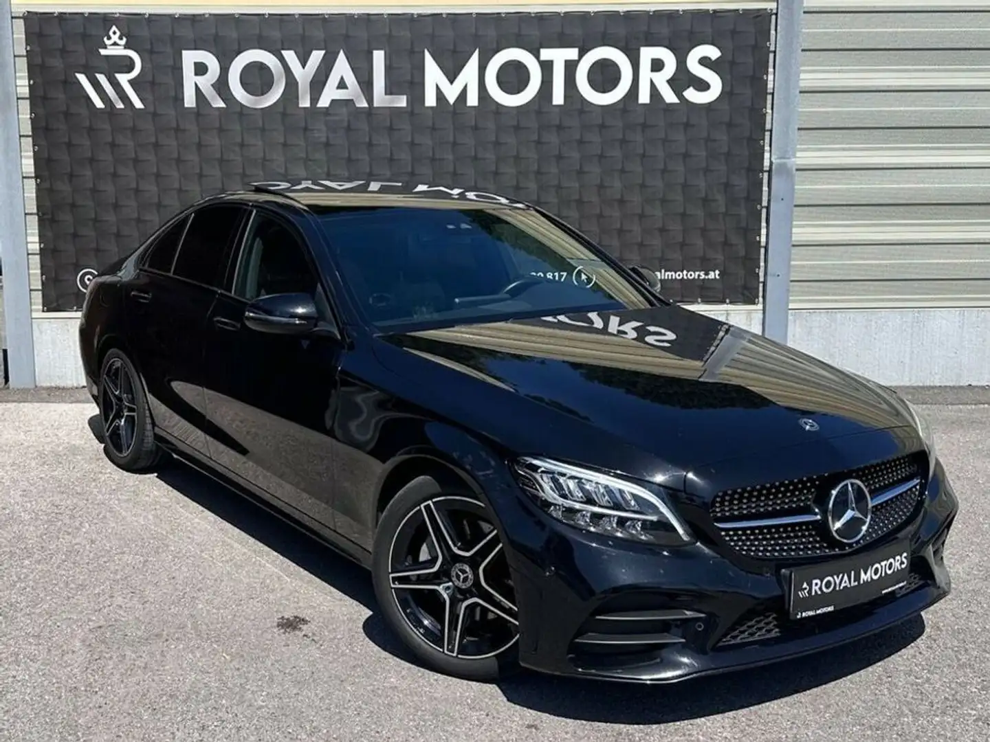 Mercedes-Benz C 200 d/AMG/DIGITAL TACHO Schwarz - 1