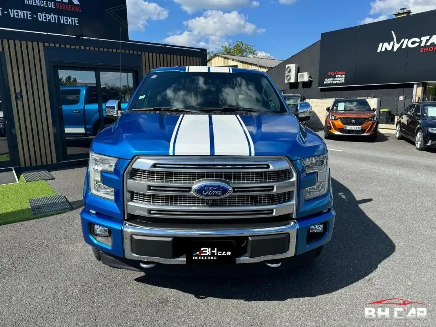 Ford F 150 5.0 V8 390ch Flexfuel 4X4 Platinum BVA6 Bleu - 2