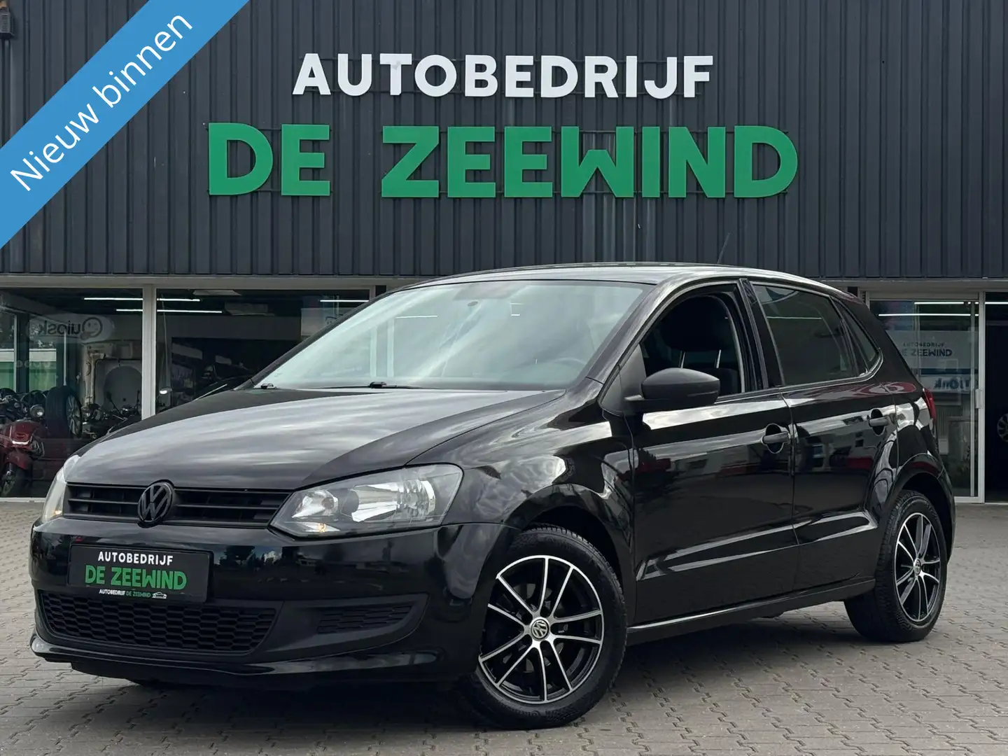 Volkswagen Polo 1.2 Black|apple carplay|Nieuw APK Zwart - 1