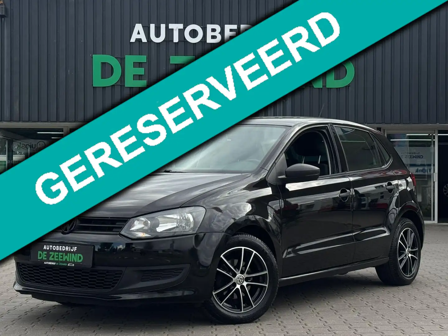 Volkswagen Polo 1.2 Black|apple carplay|Nieuw APK Zwart - 1