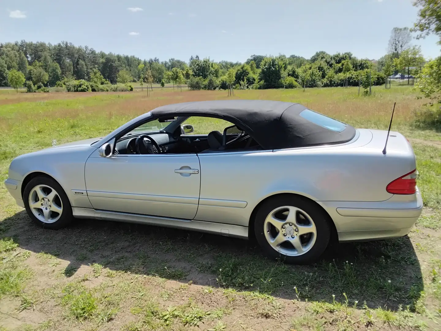 Mercedes-Benz CLK 230 CLK-Klasse Cabrio Kompressor Avantgarde final edit Silver - 2