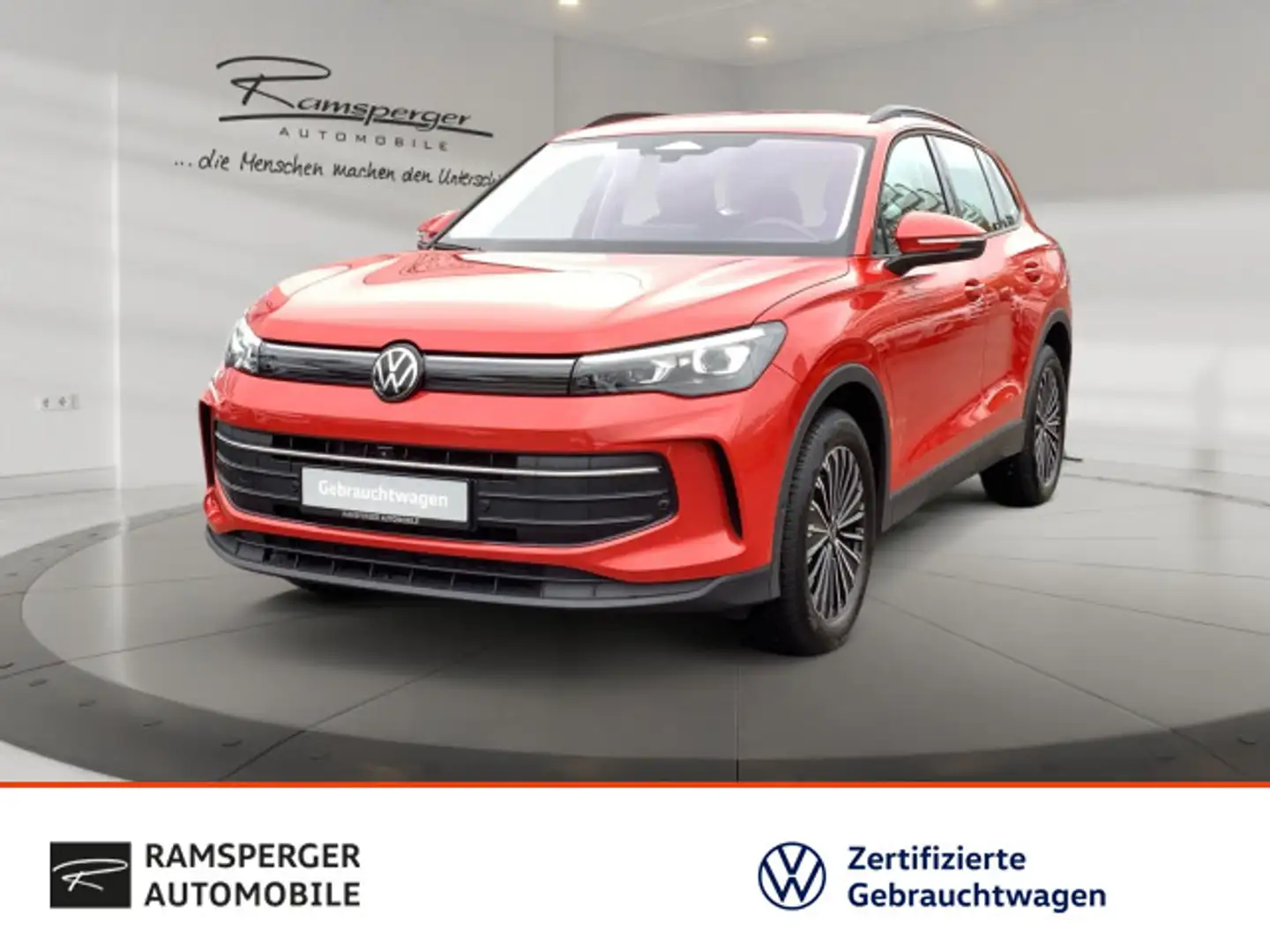 Volkswagen Tiguan 2.0 TDI DSG Life AHK ACC LED Navi Standh. Rot - 1