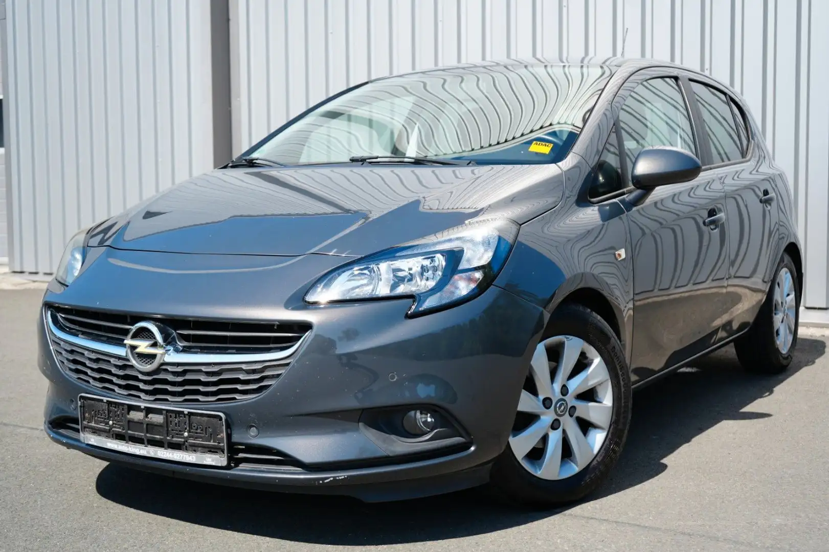Opel Corsa E Klima Sitzheizung Tempomat 8 Fach Grau - 1