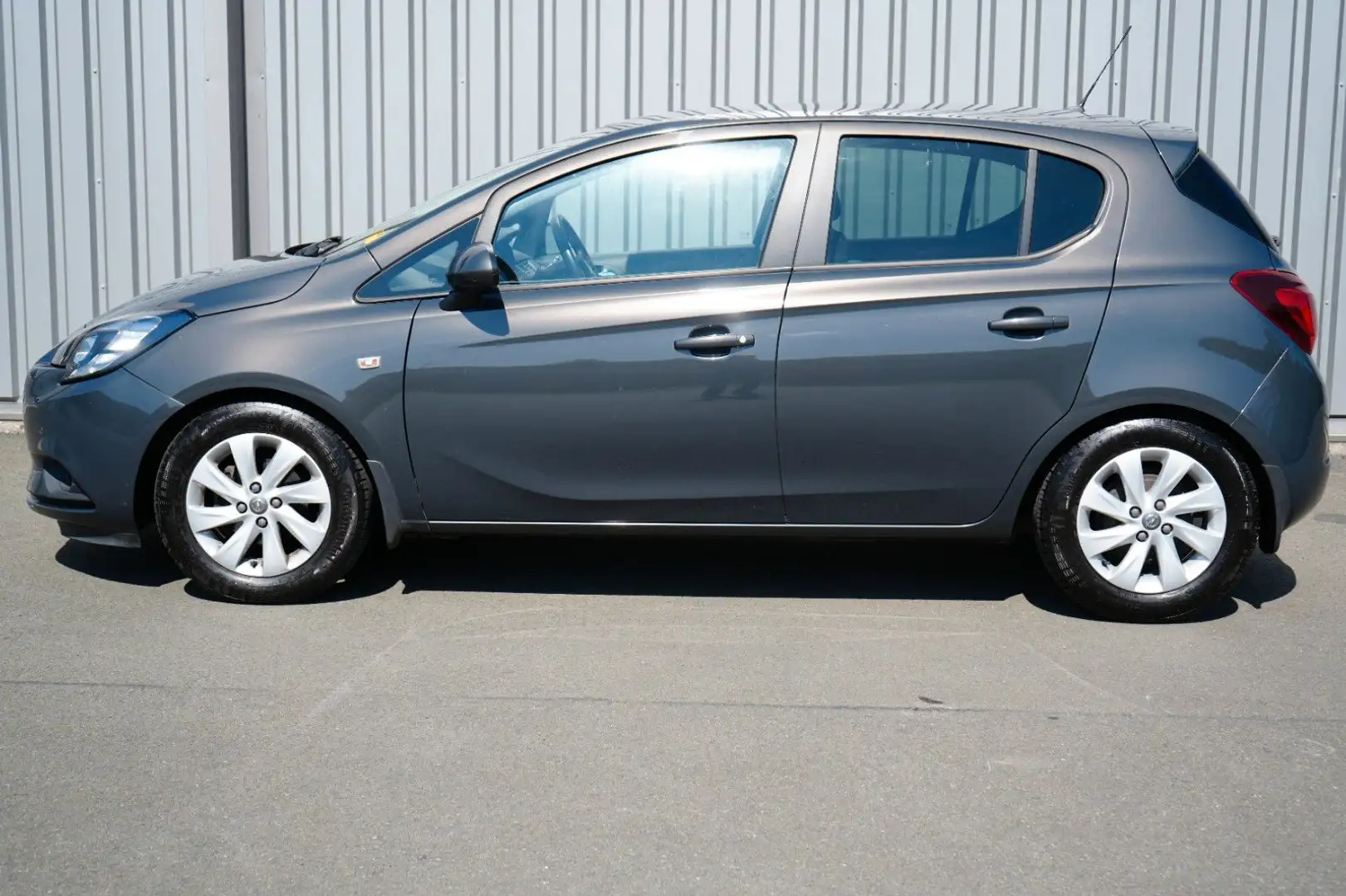 Opel Corsa E Klima Sitzheizung Tempomat 8 Fach Grau - 2