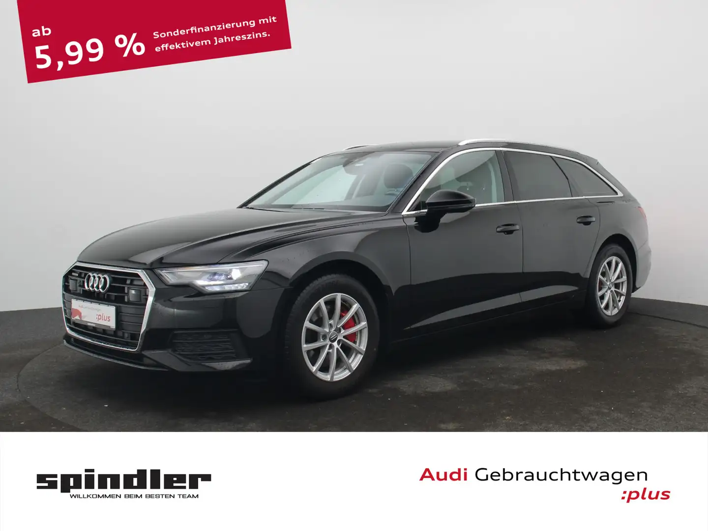Audi A6 45TFSI quattro S-tronic/ Navi, AHK, LED Schwarz - 1