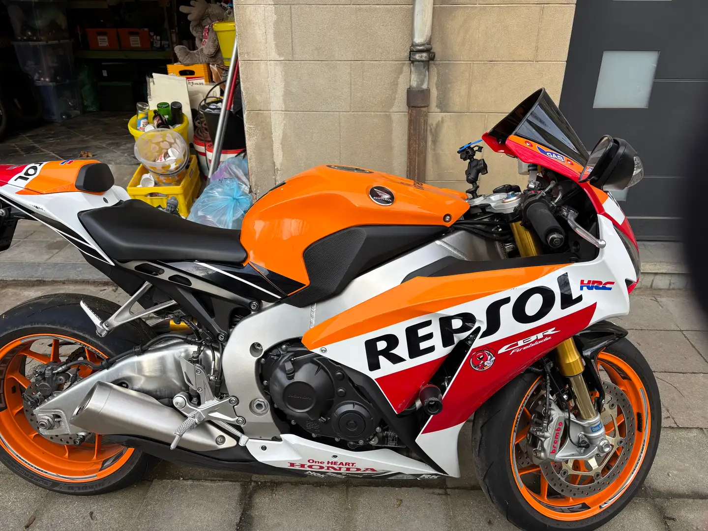 Honda CBR 1000 Naranja - 1