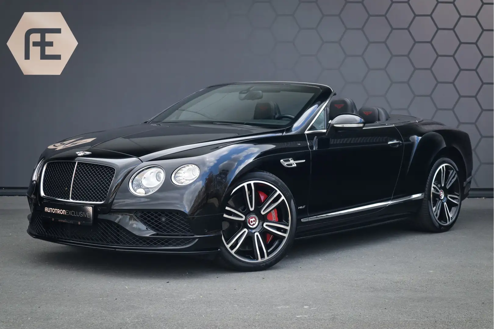 Bentley Continental GTC 4.0 V8S | KERAMISCHE REMMEN | FACELIFT| NAIM AUDIO Negro - 1