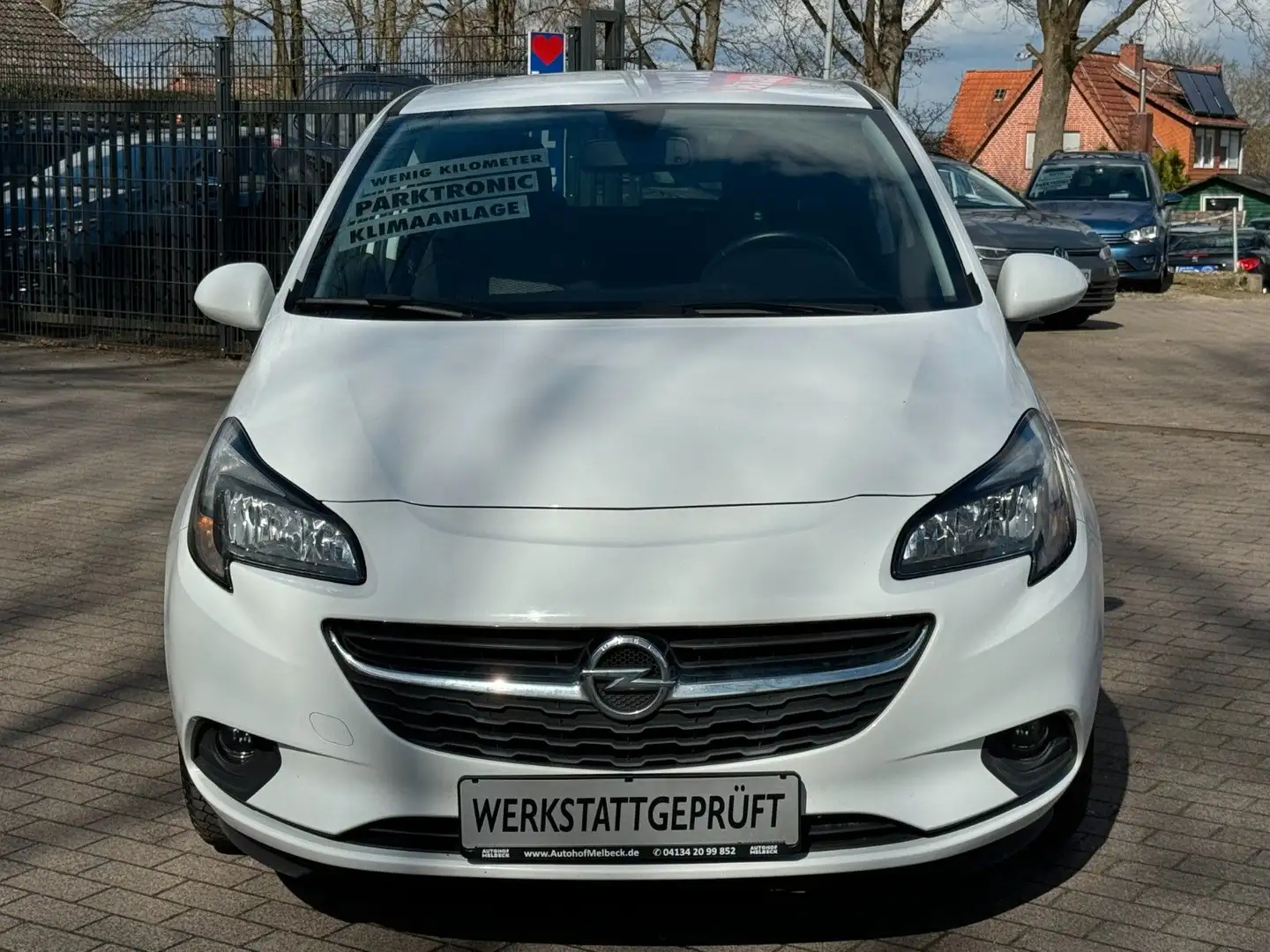Opel Corsa E Active *KLIMA*WINTER-PAKET*S-HEFT*EURO6* Blanc - 2