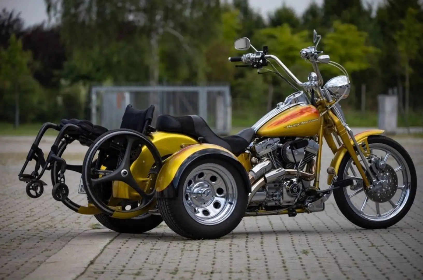 Harley-Davidson Trike Softail Springer Screaming Eagle CVO Trike 110cui Oro - 2