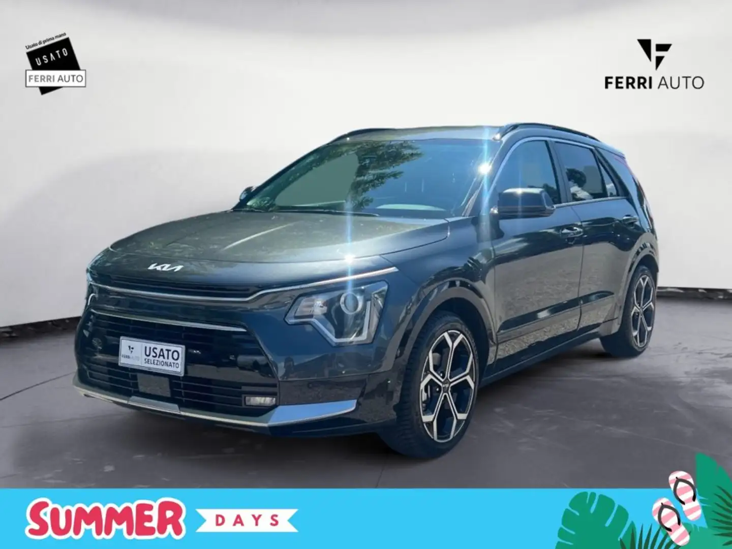 Kia Niro 1.6 GDi DCT HEV Style Grigio - 1