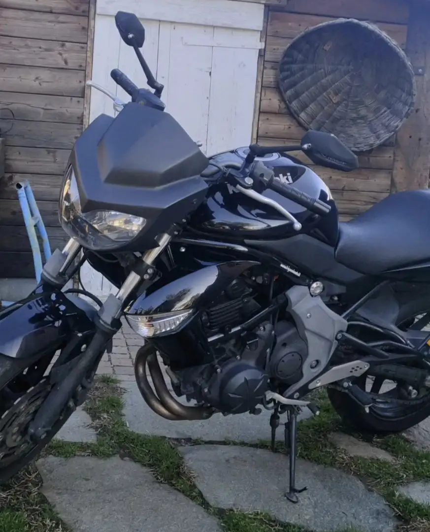 Kawasaki ER - 6 F Negru - 1