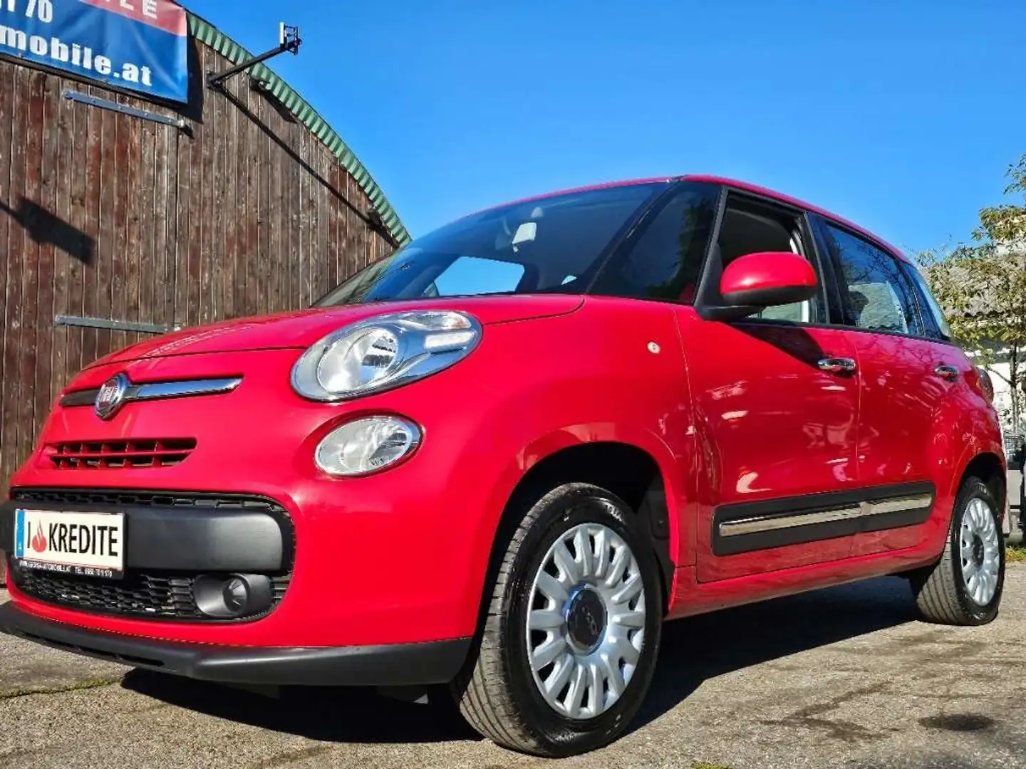 Fiat 500L 0,9 TwinAir Turbo 80 + Gas- CNG Lounge 1-Hand P... Rot - 2