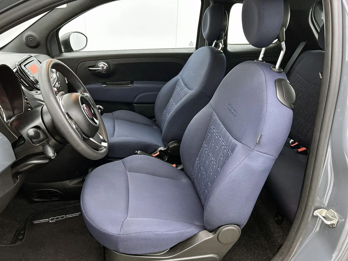 Fiat 500 1.0 Hybrid Cult | Airco | DAB+ Gris - 2