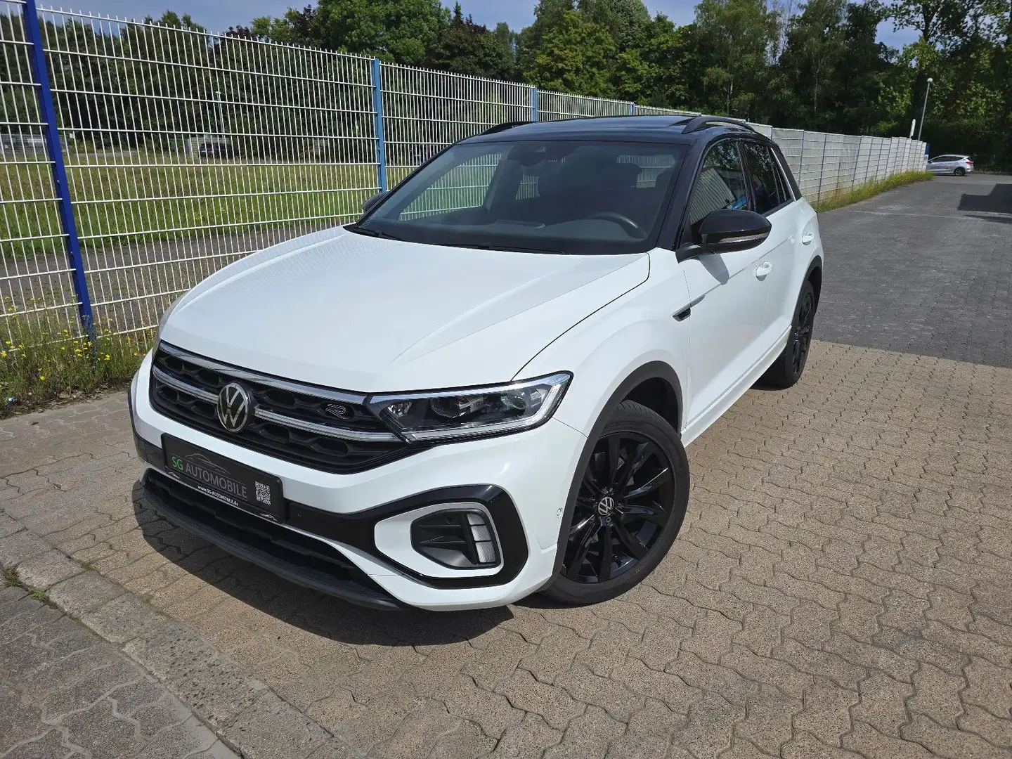 Volkswagen T-Roc 4M 2.0 TSI °R-LINE BLACK°MATRIX°PANO°CAM° Blanc - 1
