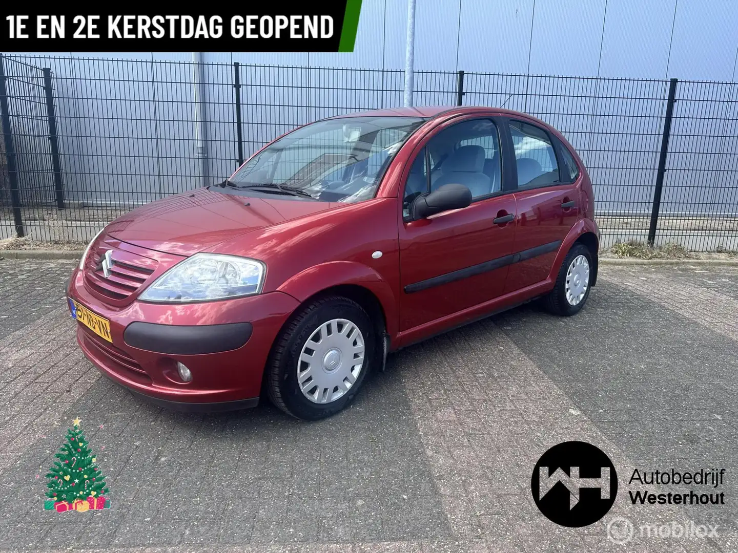 Citroen C3 1.4i Ligne Ambiance AIRCO Cruise control Elektrisc Rood - 2