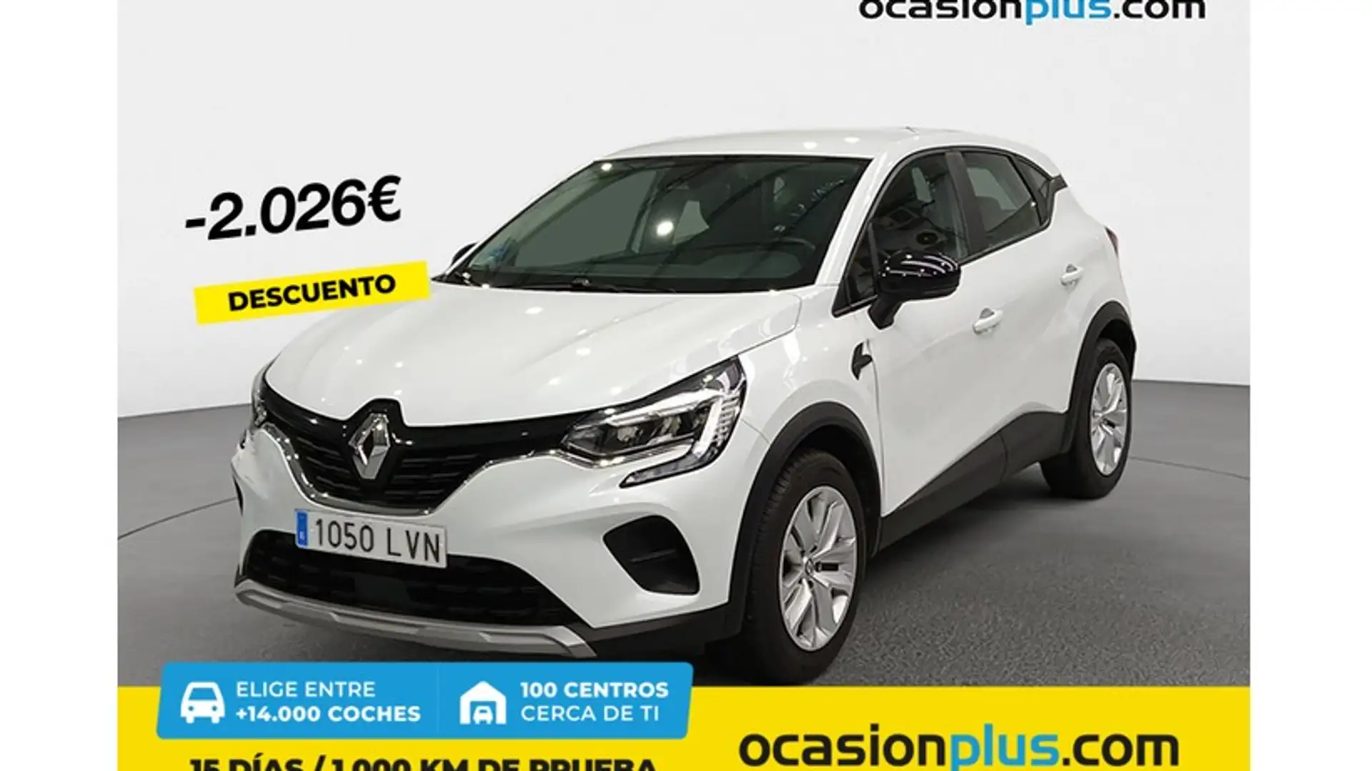Renault Captur E-TECH Híbrido Enchufable Zen 117kW Weiß - 1