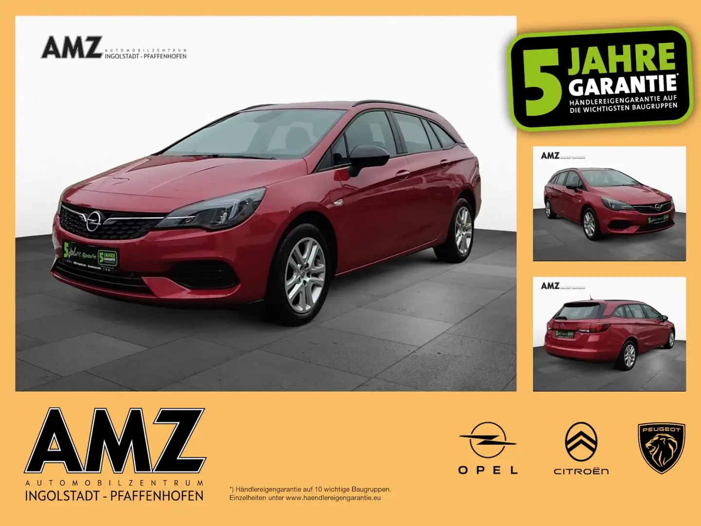 Opel Astra K ST Edition 1.4L Klimaauto. KAM Winter-P Rosso - 1