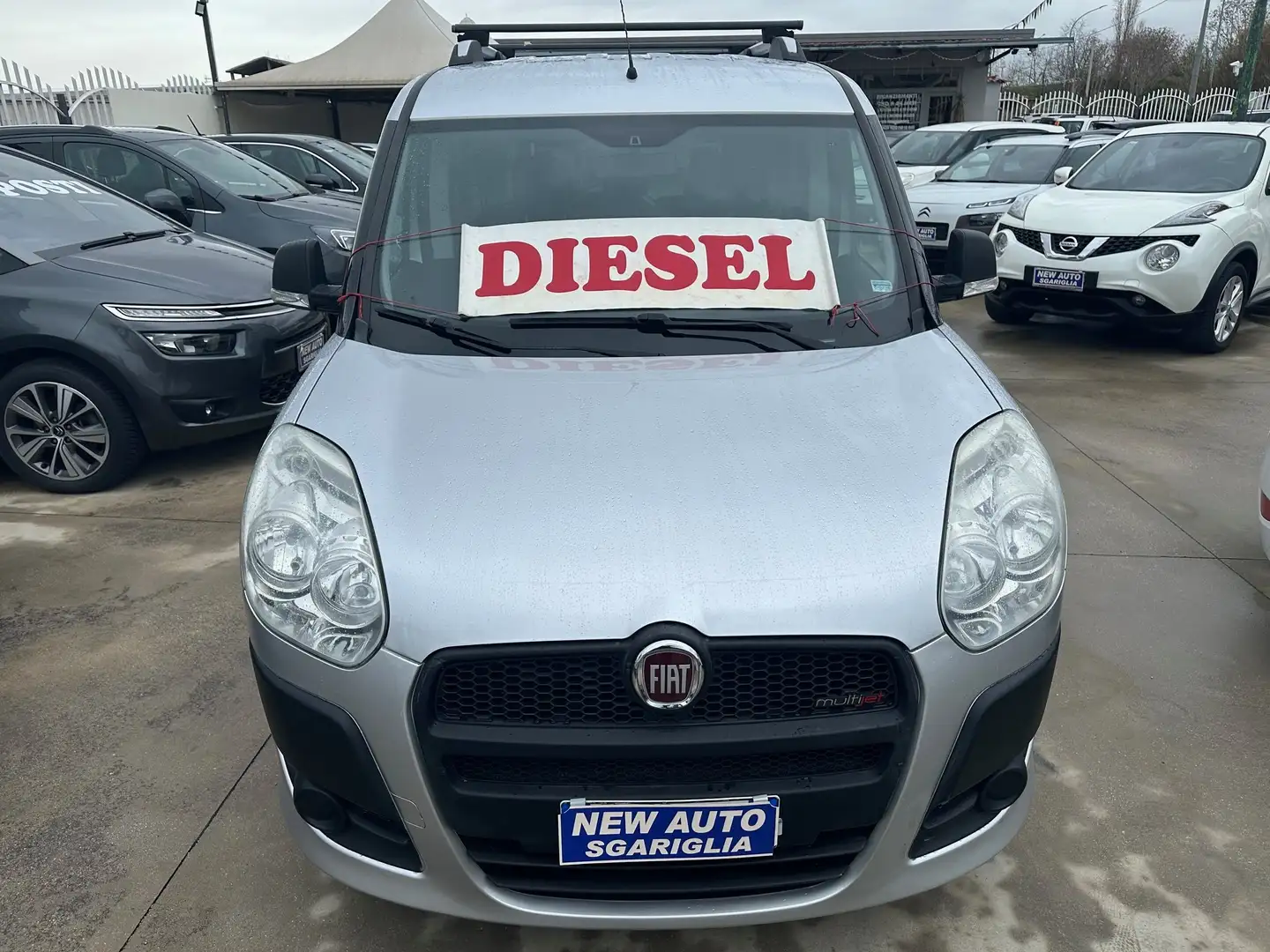 Fiat Doblo 1.6 mjt 105 CV Dynamic Gris - 2
