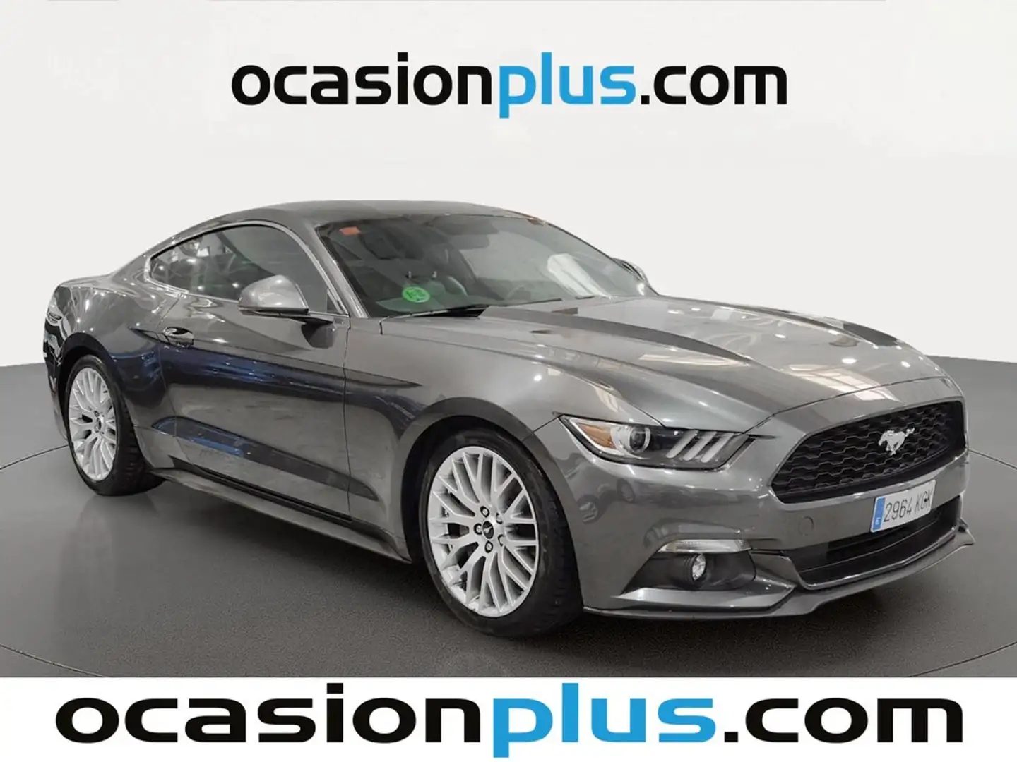 Ford Mustang Fastback 2.3 EcoBoost Aut. Gris - 2