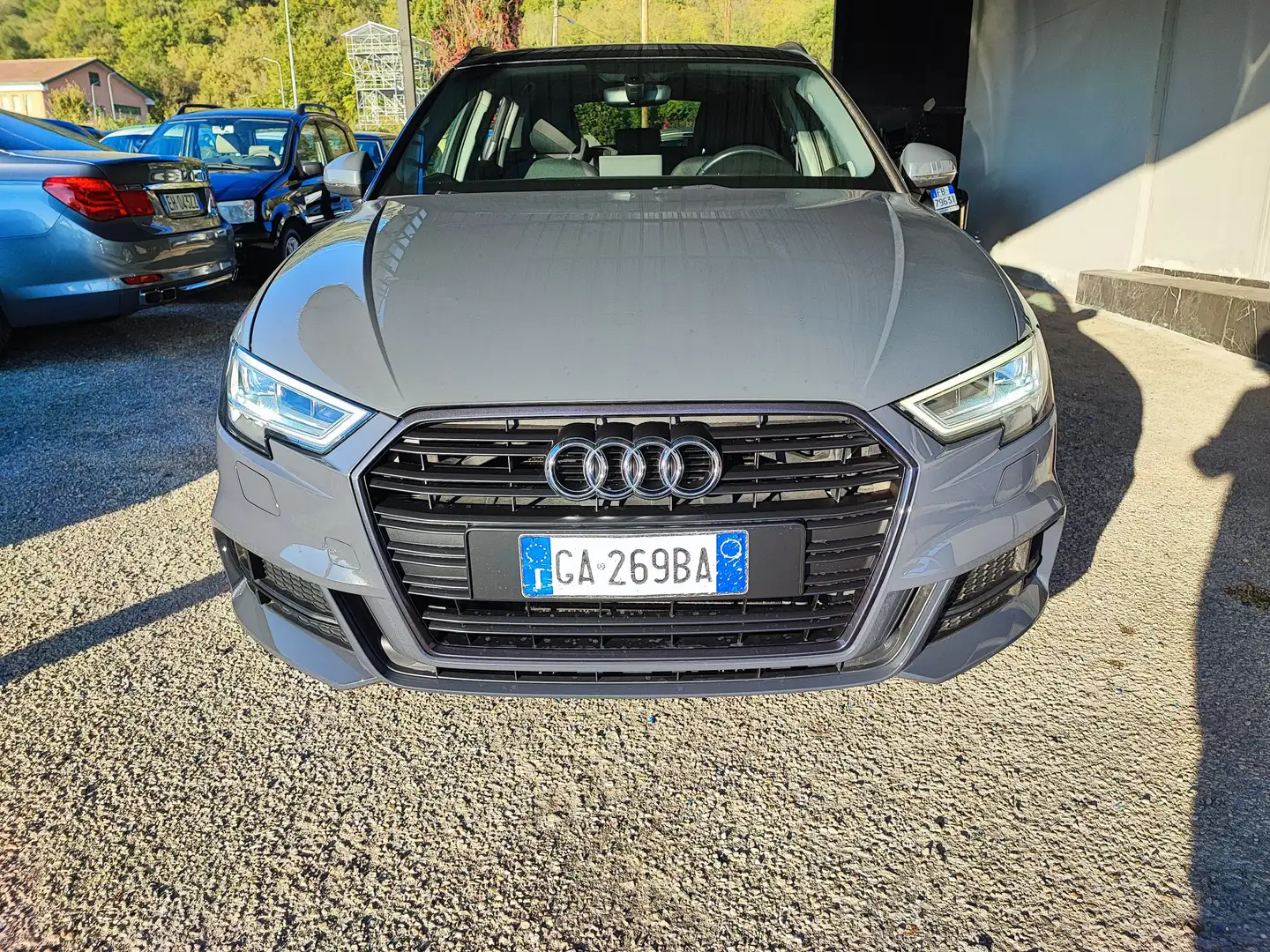 Audi A3 A3 Sportback 2.0 tdi SLINE150cv s-tronic Grijs - 2