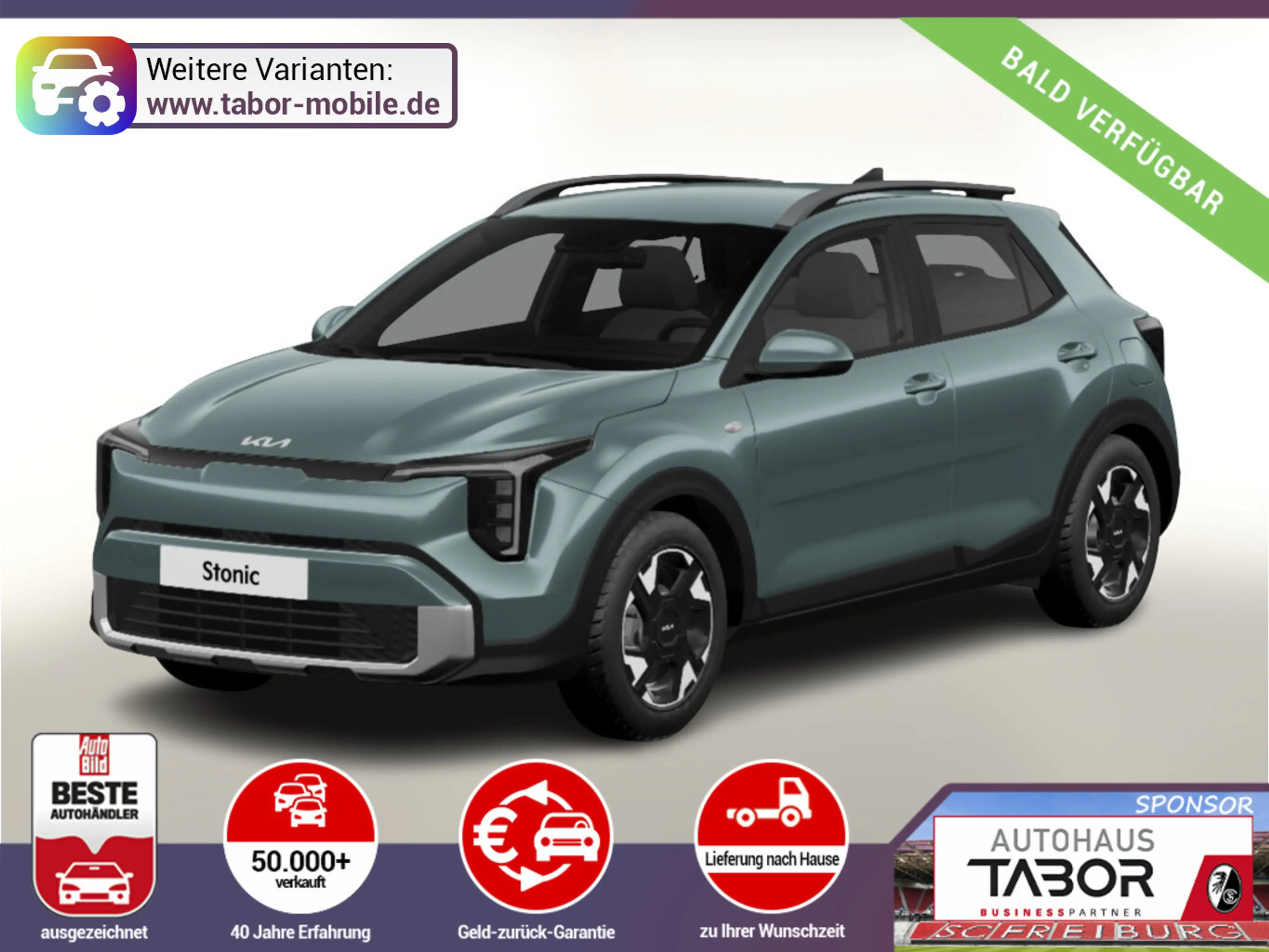 Kia Stonic MT Nav LED LM16 Kam 2xPDC CarPlay UVP-29%*