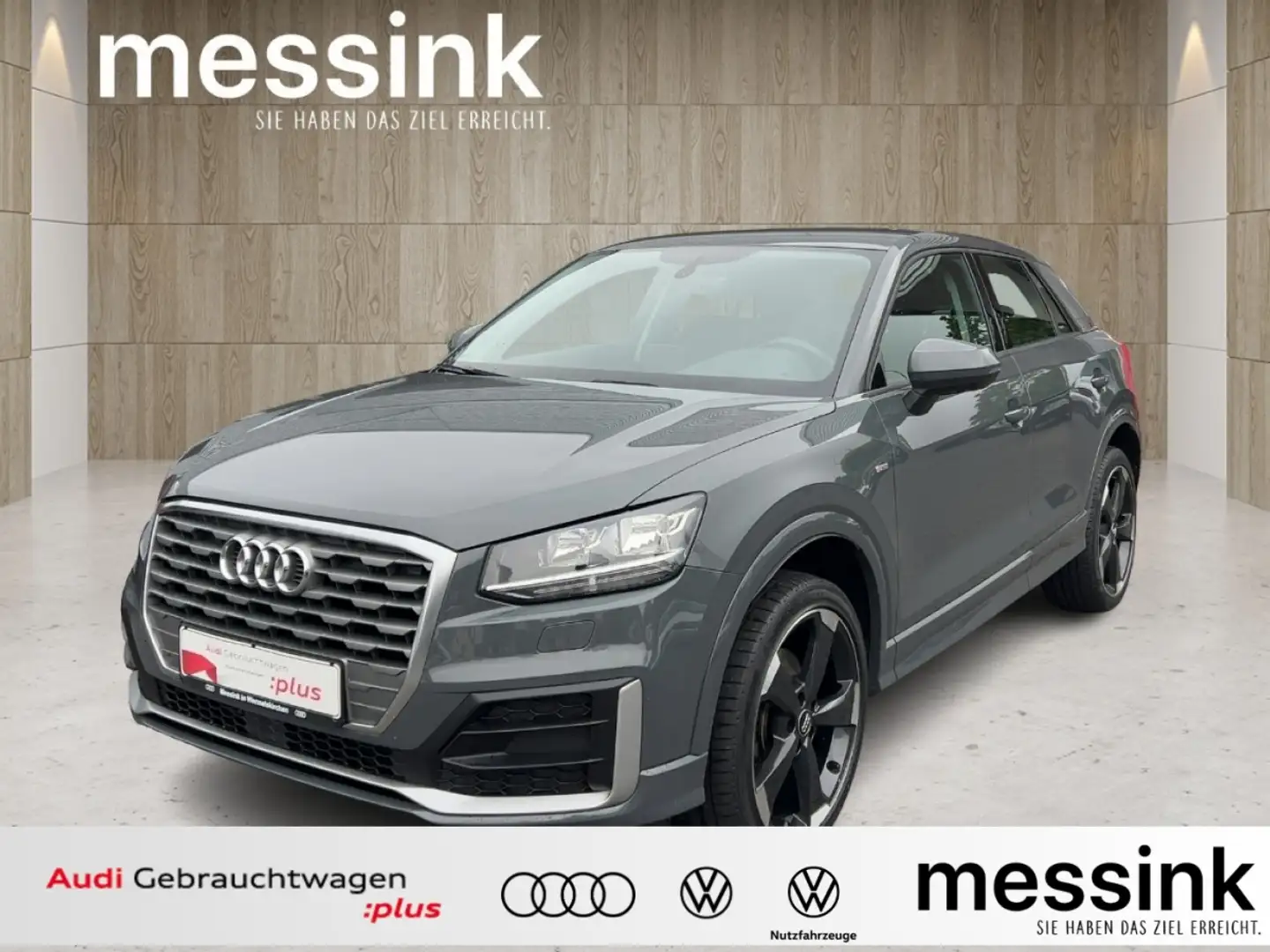 Audi Q2 30 TFSI sport *MMI*SHZ*PDC* Gris - 1