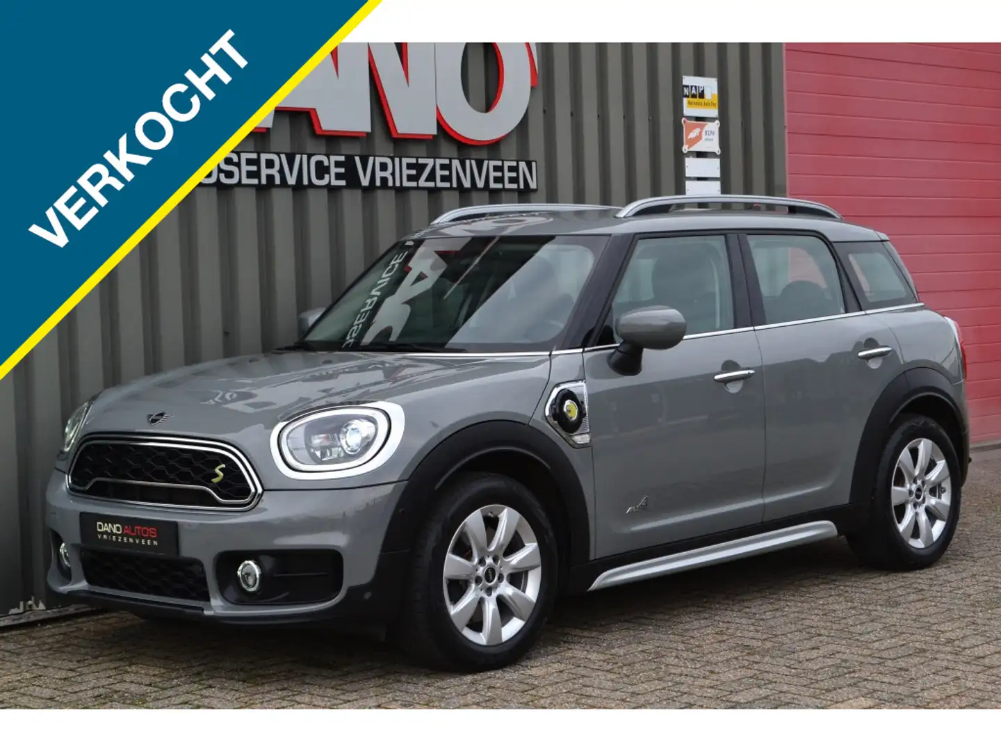 MINI Cooper S Countryman Mini 2.0 E ALL4 LED/Navi/Camera/NAP Gris - 1