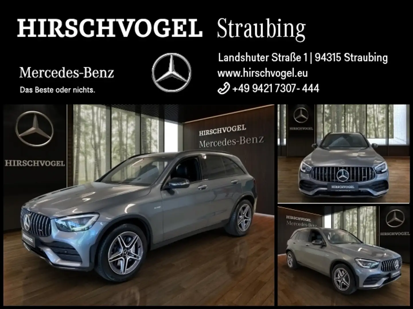 Mercedes-Benz GLC 43 AMG 4M Night+Pano+AHK+DISTRO+KEYLESS+Memo Gris - 1