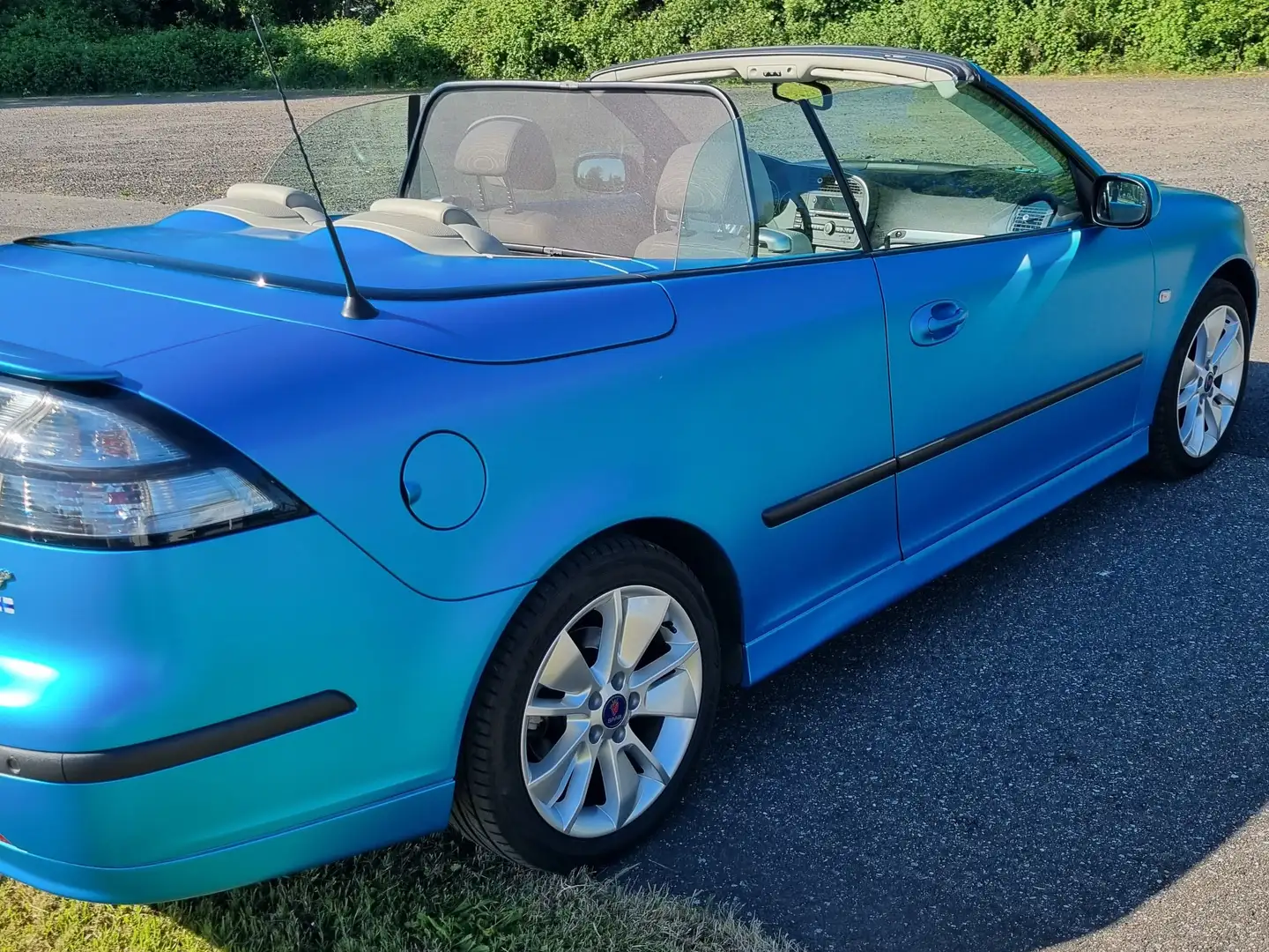 Saab 9-3 9-3 1.8 t Cabrio Aut. Vector Schwarz - 2