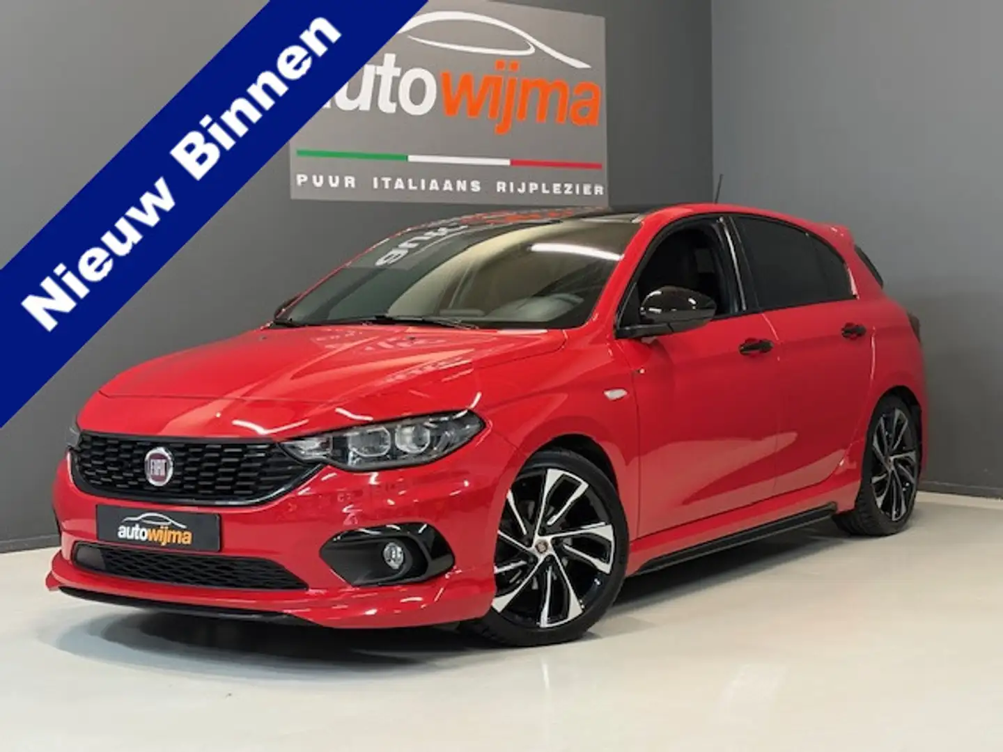 Fiat Tipo 1.4 T-Jet 120pk 16v S-Design met Sport pakket! Uni Rosso - 1