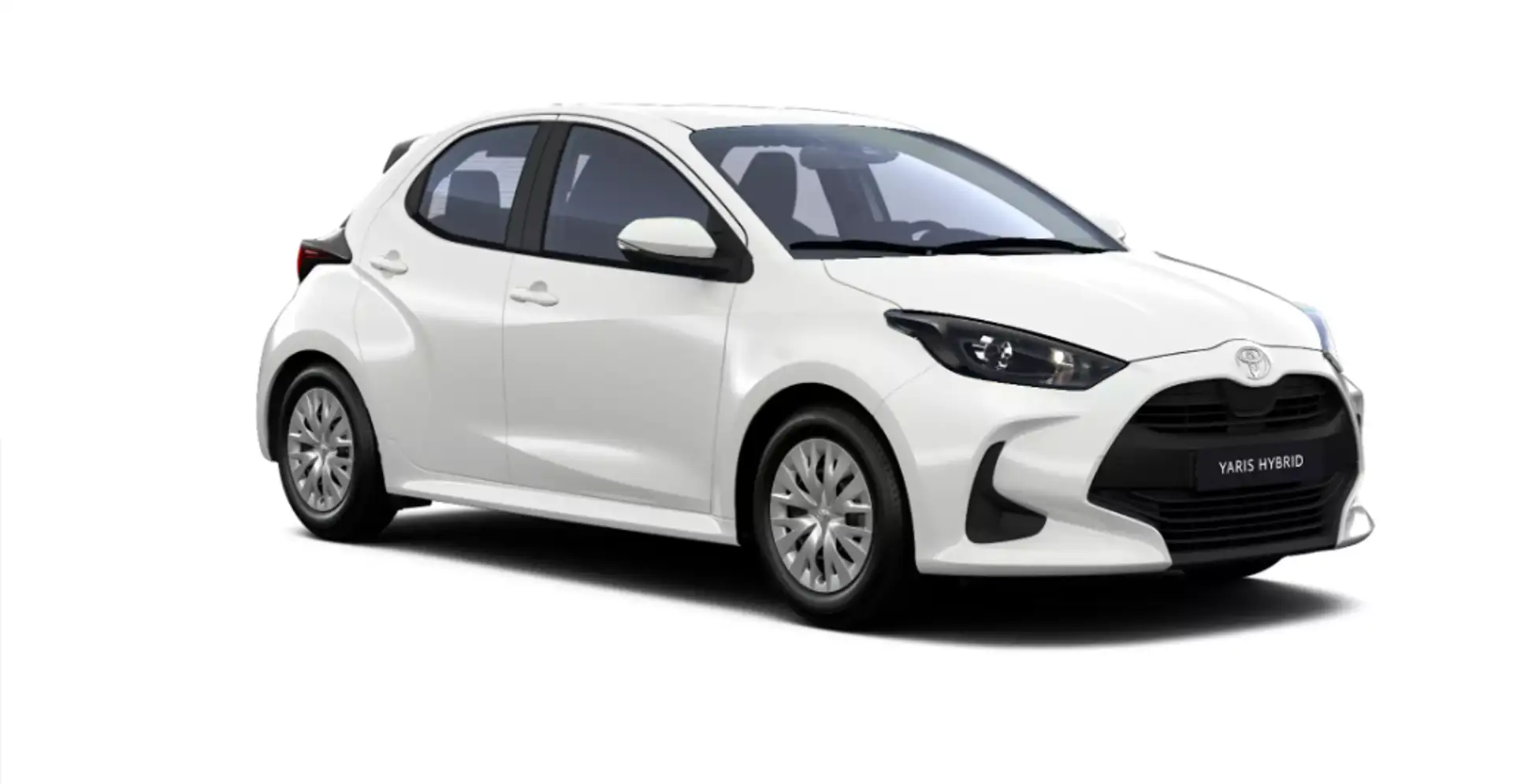 Toyota Yaris Weiß - 2