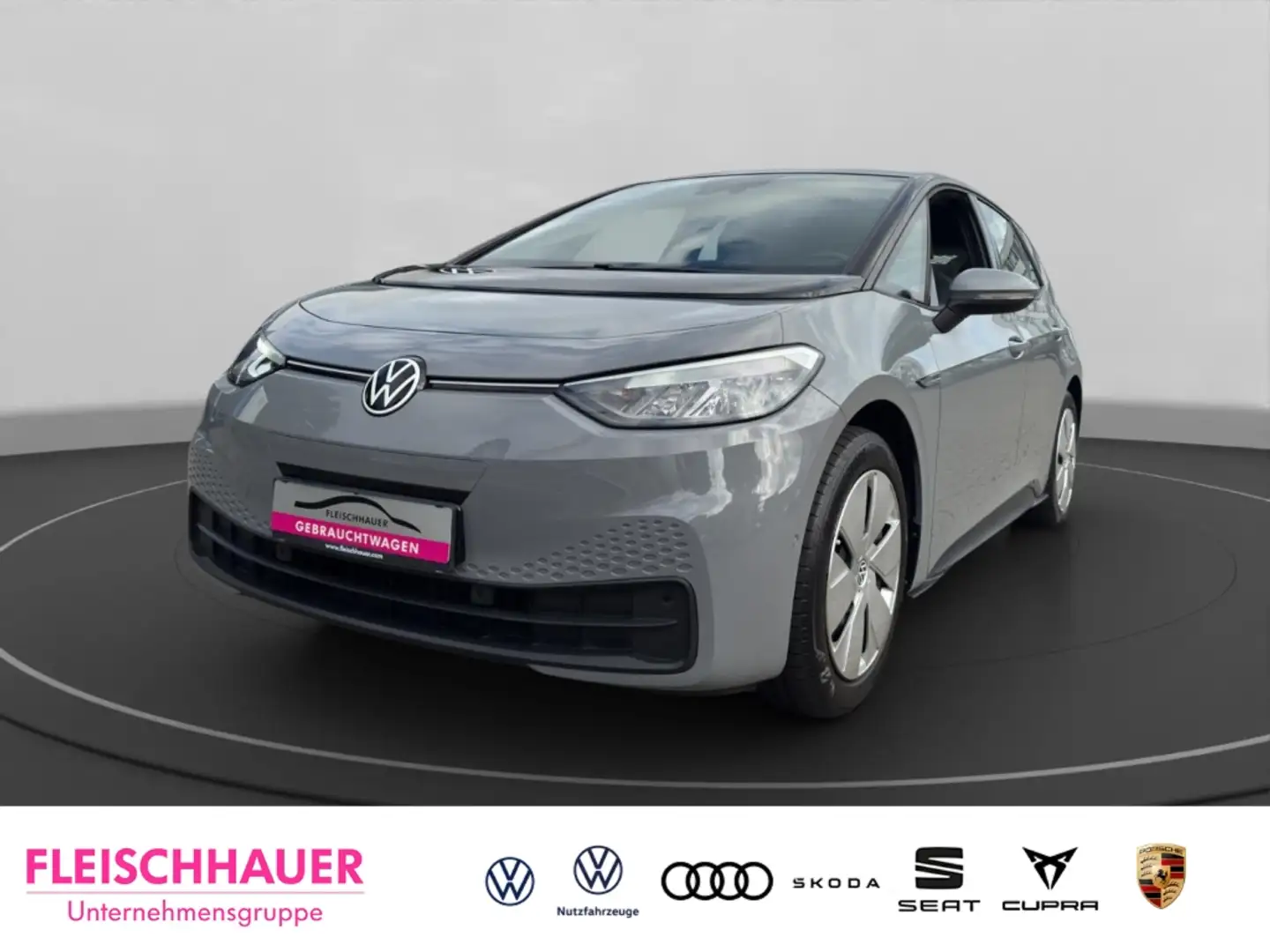 Volkswagen ID.3 Pro Performance LED+ACC+STHZ+RFK+SHZ+DAB+ Gris - 1