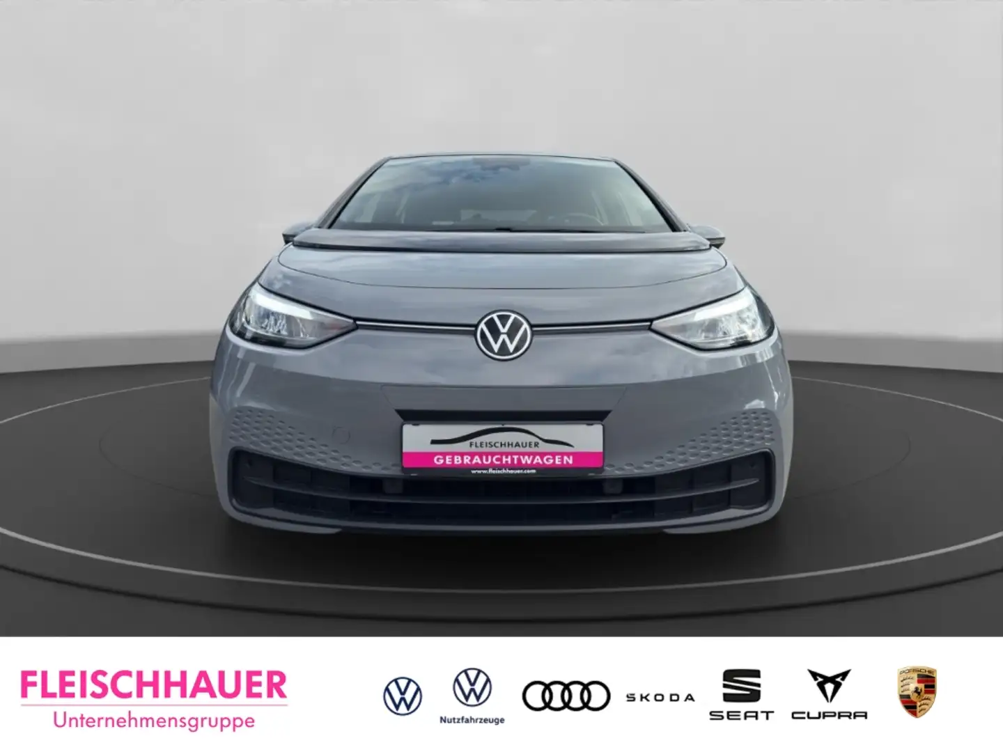 Volkswagen ID.3 Pro Performance LED+ACC+STHZ+RFK+SHZ+DAB+ Gris - 2