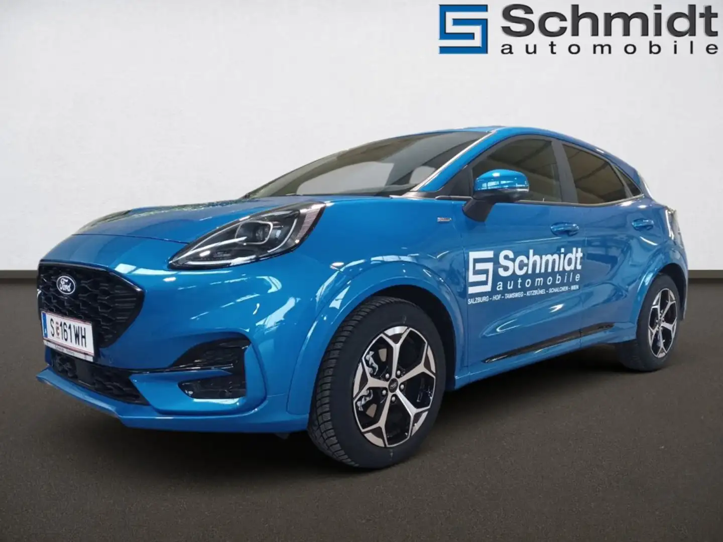 Ford Puma ST-Line 5-türig 1,0L Ecoboost 125PS A FWD Blau - 2