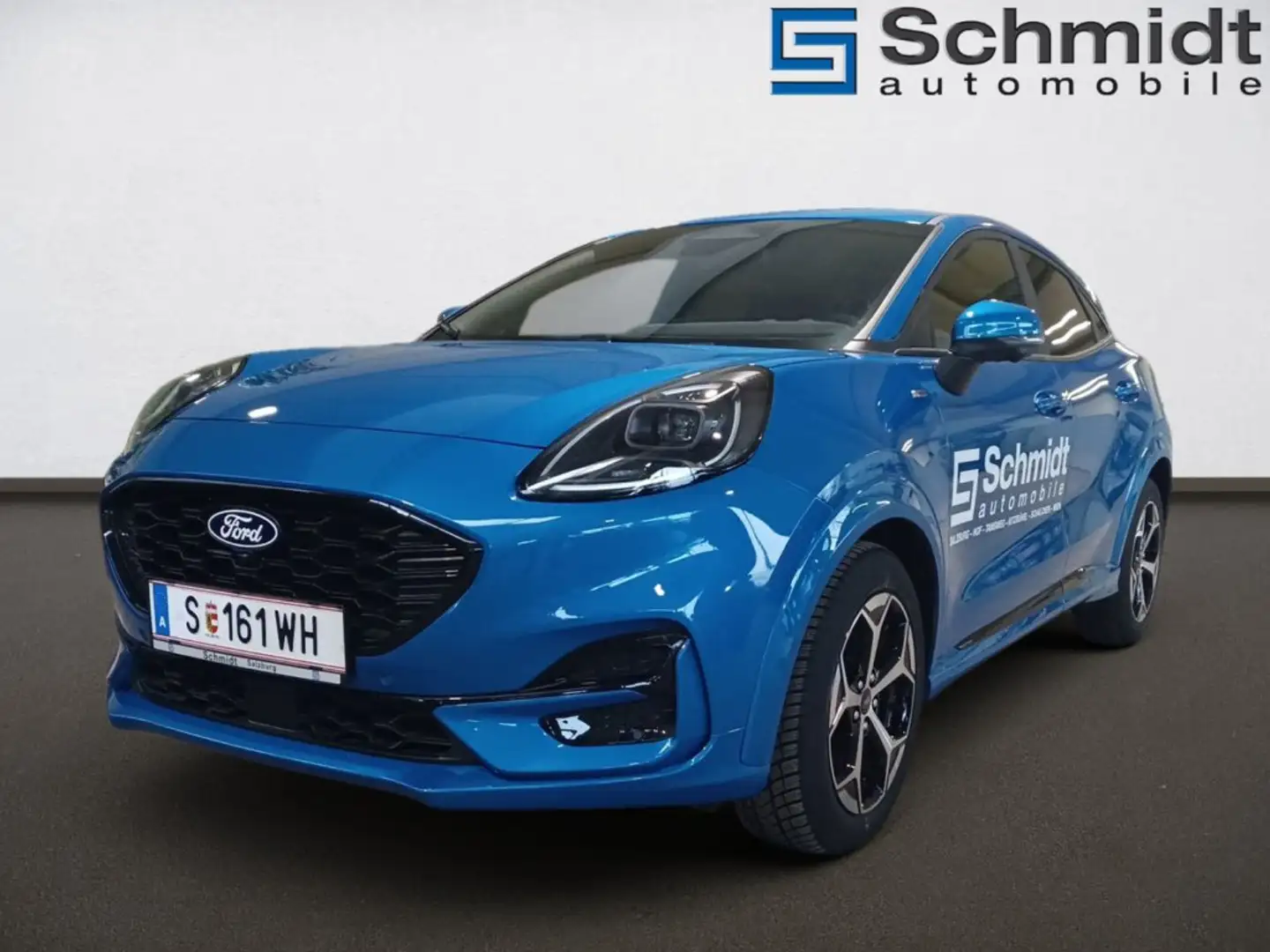 Ford Puma ST-Line 5-türig 1,0L Ecoboost 125PS A FWD Blau - 1