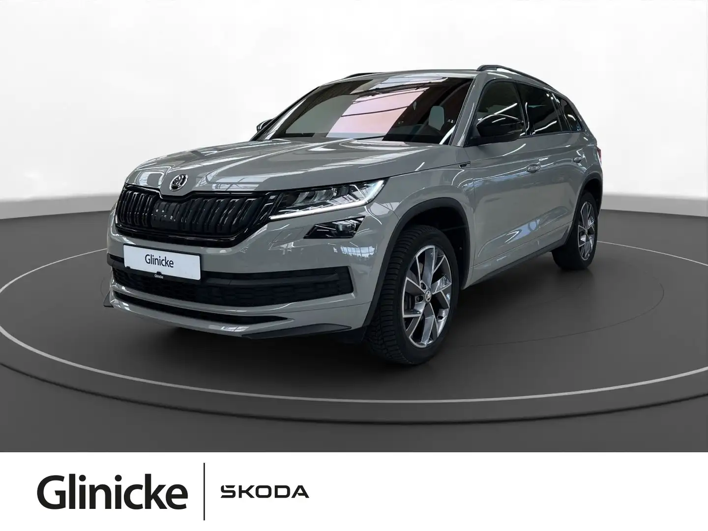 Skoda Kodiaq 2.0 TSI 4x4 Sportline AHK Pano LM 19" LED Gris - 1