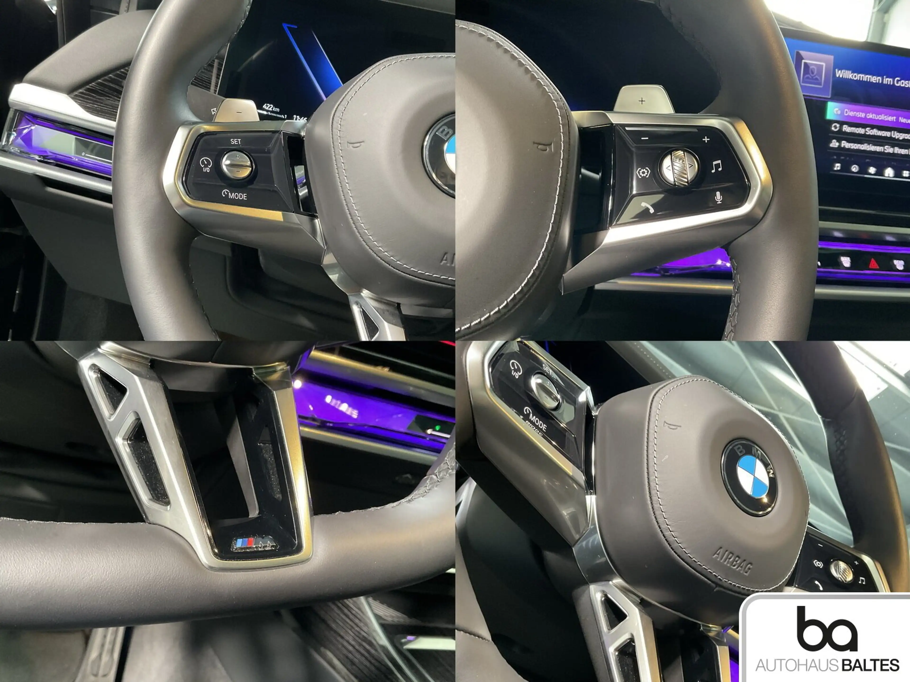 BMW 740 740d xDrive M Sport Pro 21"/AHK/Luft/B&W/360°/Soft — photo 13