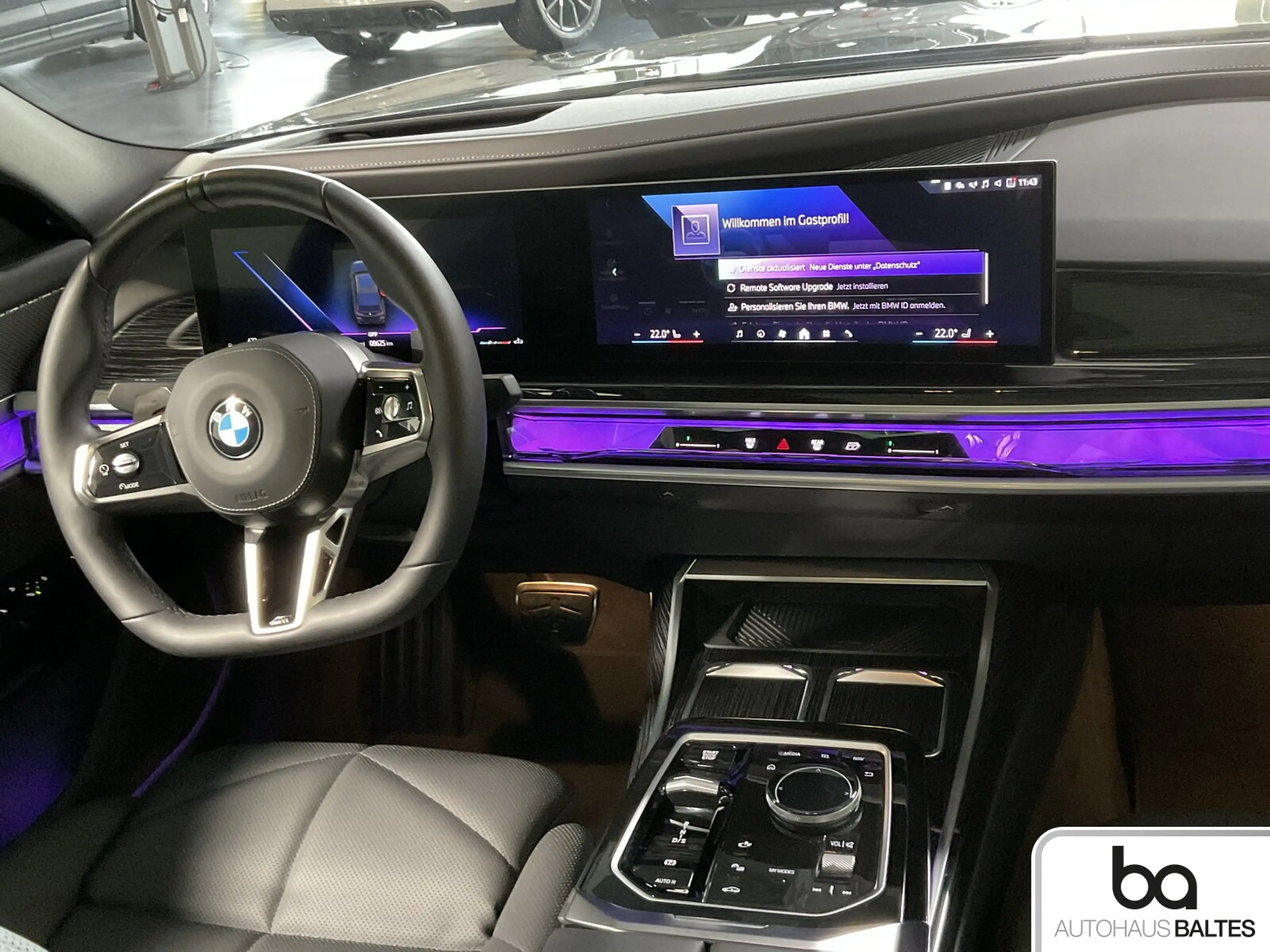 BMW 740 740d xDrive M Sport Pro 21"/AHK/Luft/B&W/360°/Soft — photo 10