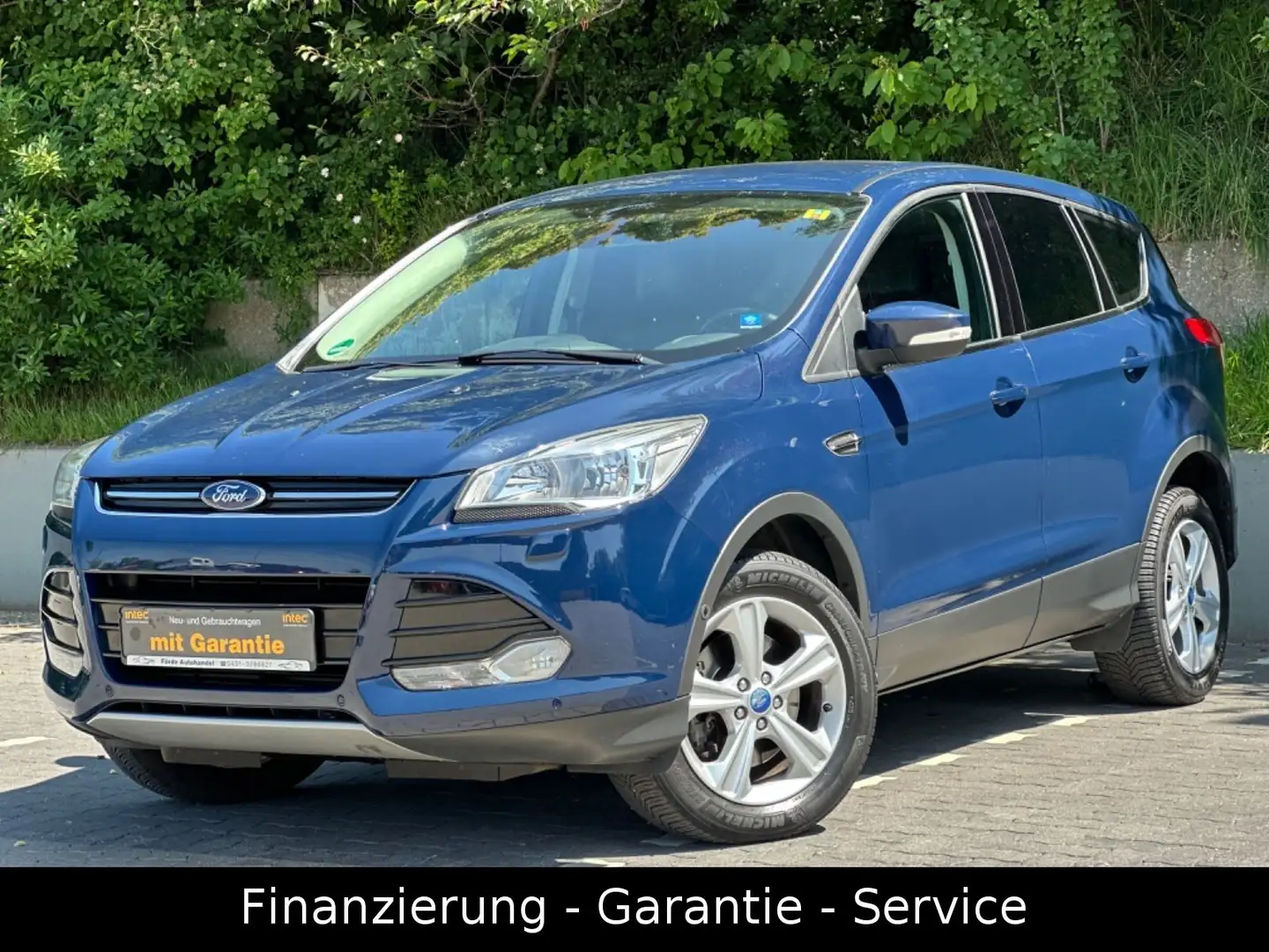 Ford Kuga 2.0 TDCI 4X4 Titanium/STDHZG/KAMERA/AHK/ALU Blau - 1