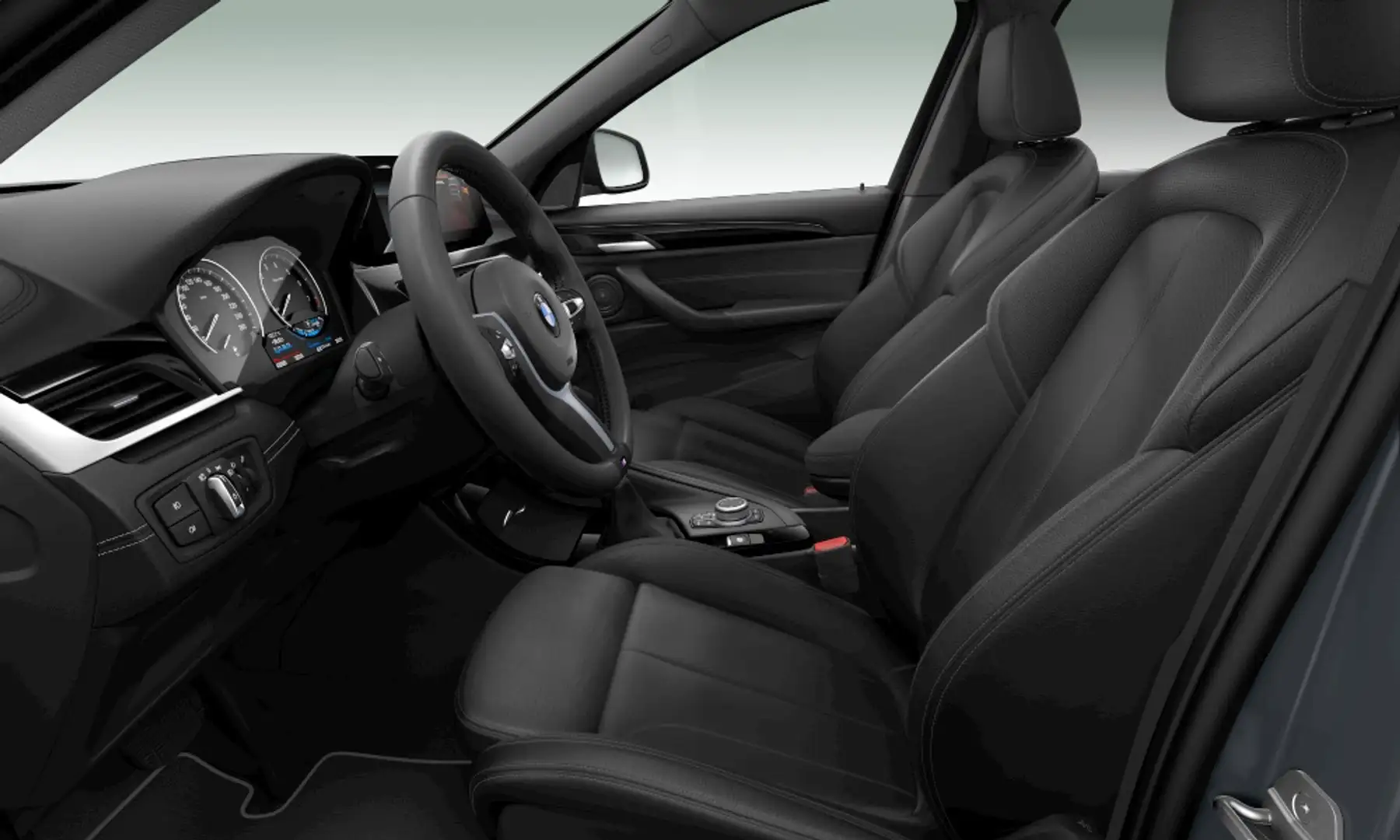 BMW X1 xDrive25e | M-Sport | Navi | Panorama | Leder | Me Grijs - 2
