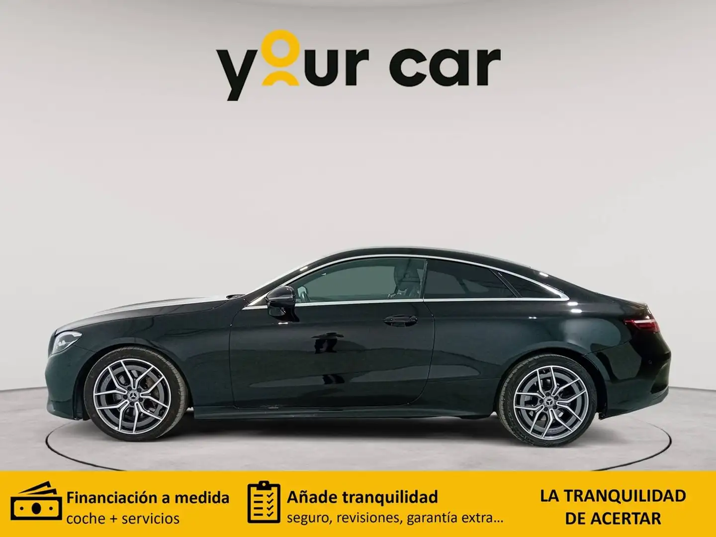 Mercedes-Benz E 220 Coupé 220d 4Matic 9G-Tronic Negro - 2