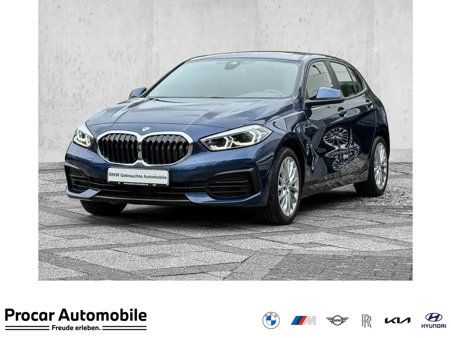 BMW 118 i PANO+KAMERA+LENKRADHEIZUNG Blau - 1