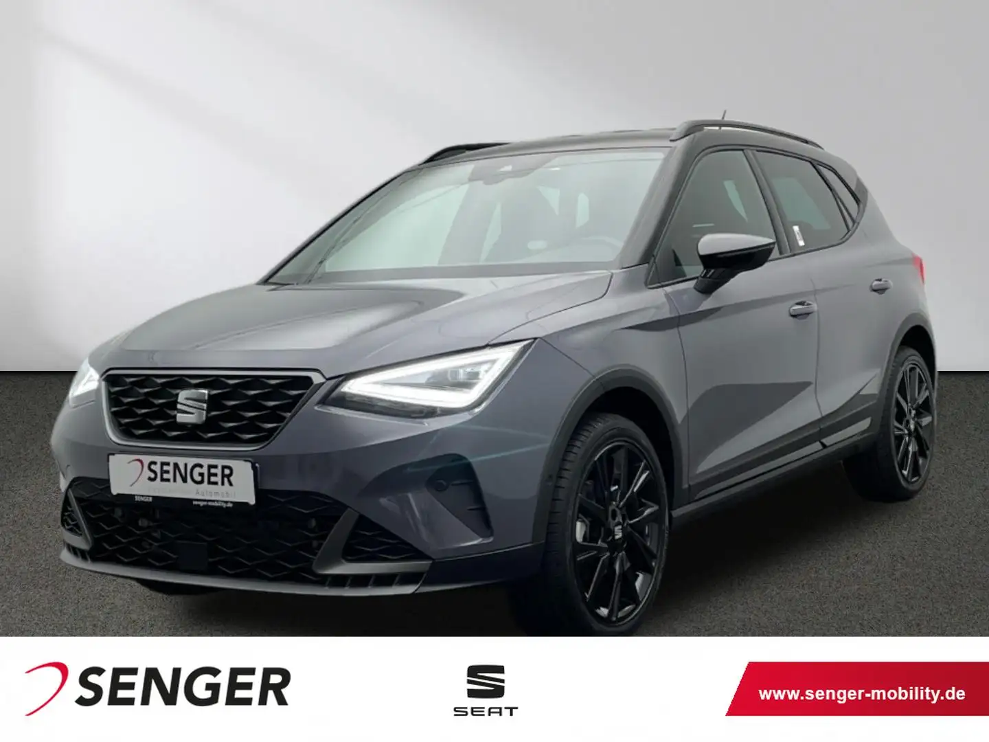 SEAT Arona FR Black Edition 1.0 TSI 85 kW 7-Gang-DSG Gris - 1